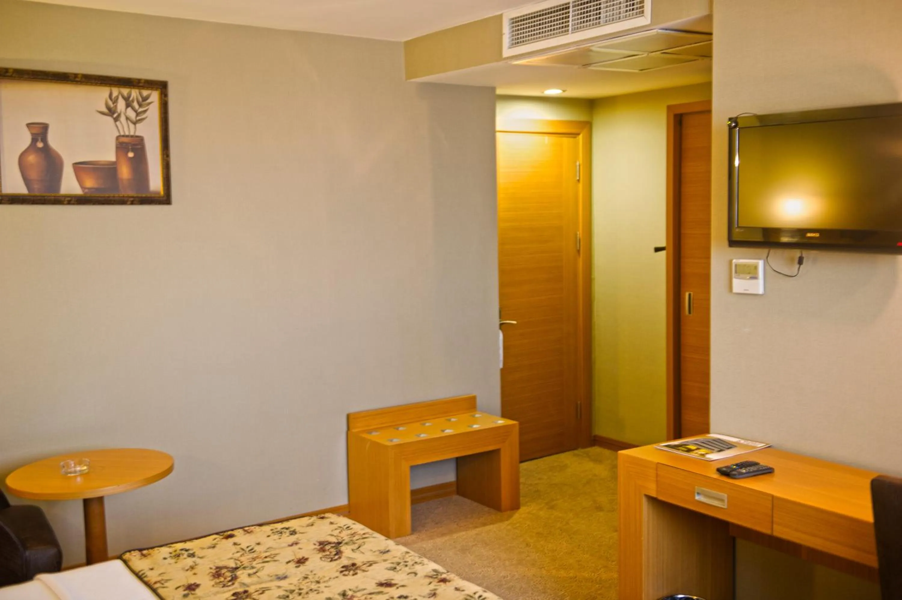 TV/Entertainment Center in Polat Elite Hotel