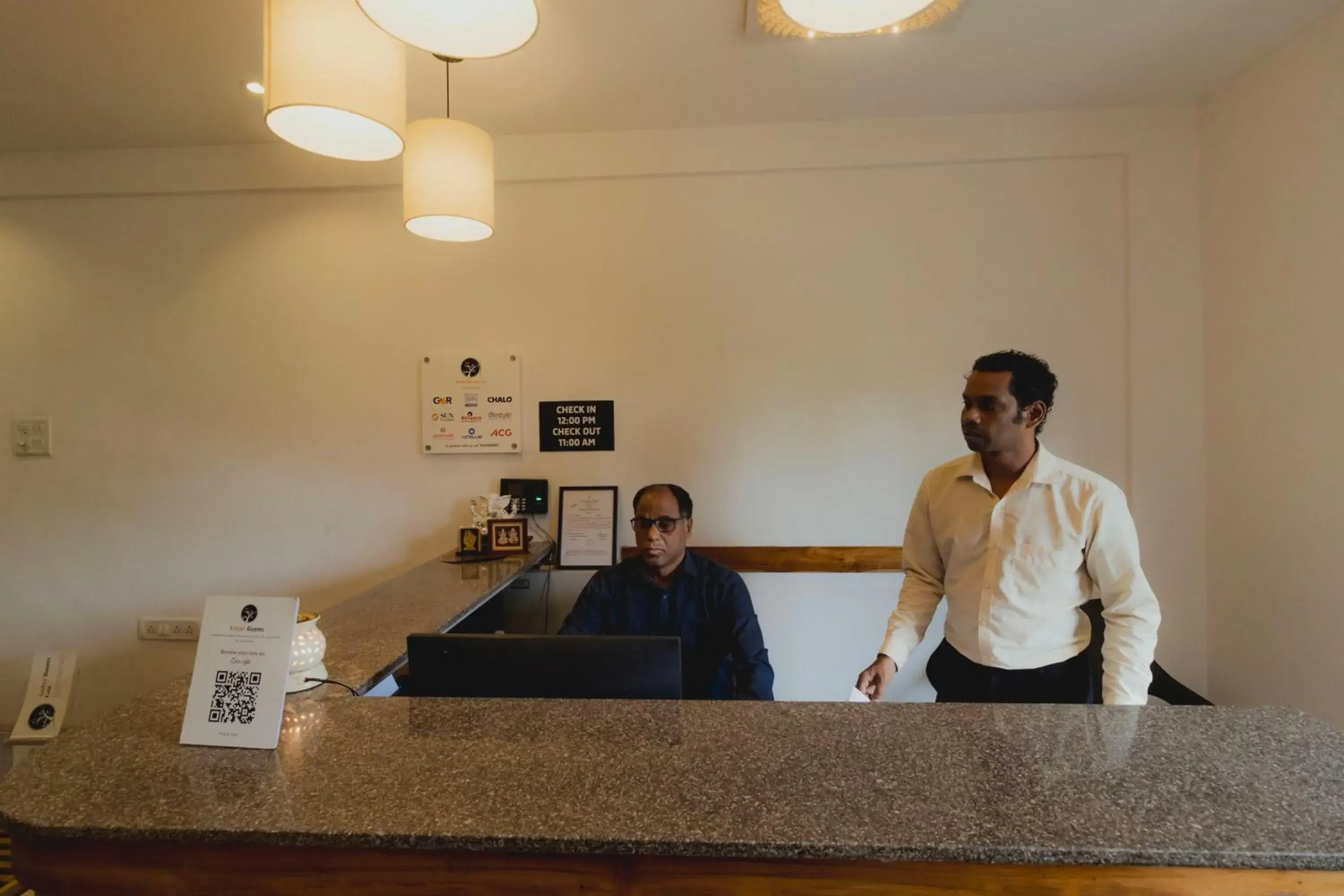 Lobby or reception in Amber Rooms Lobby or reception in Amber Rooms