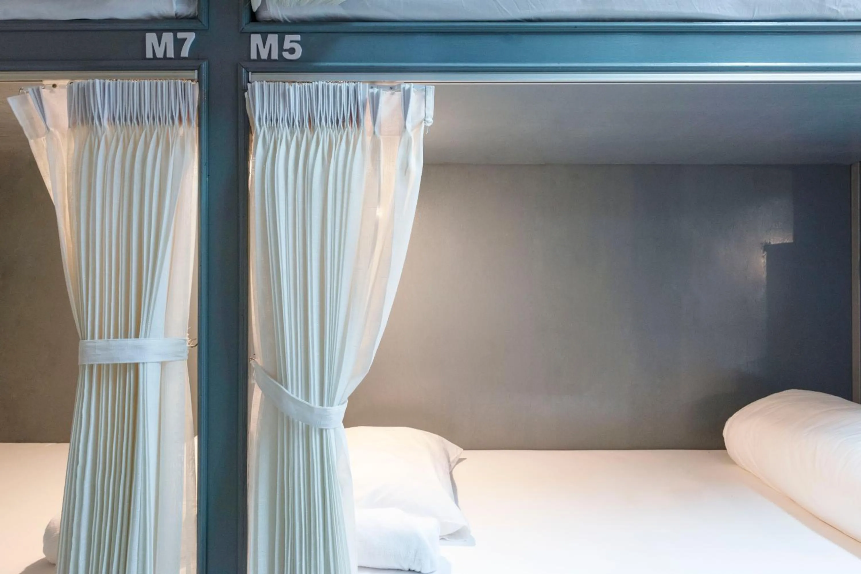 Bed in Mee Hug Guesthouse