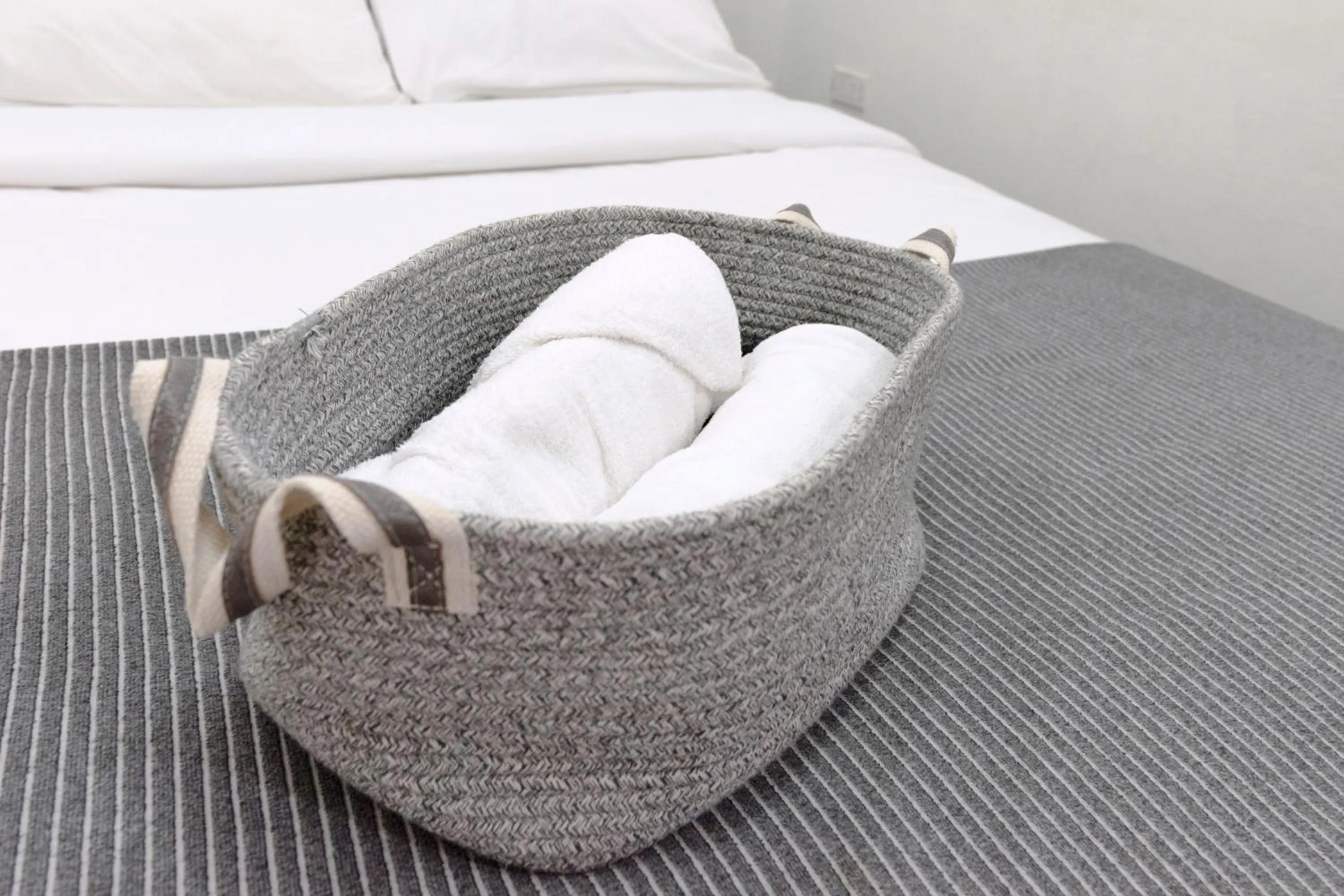 Bed in Mee Hug Guesthouse