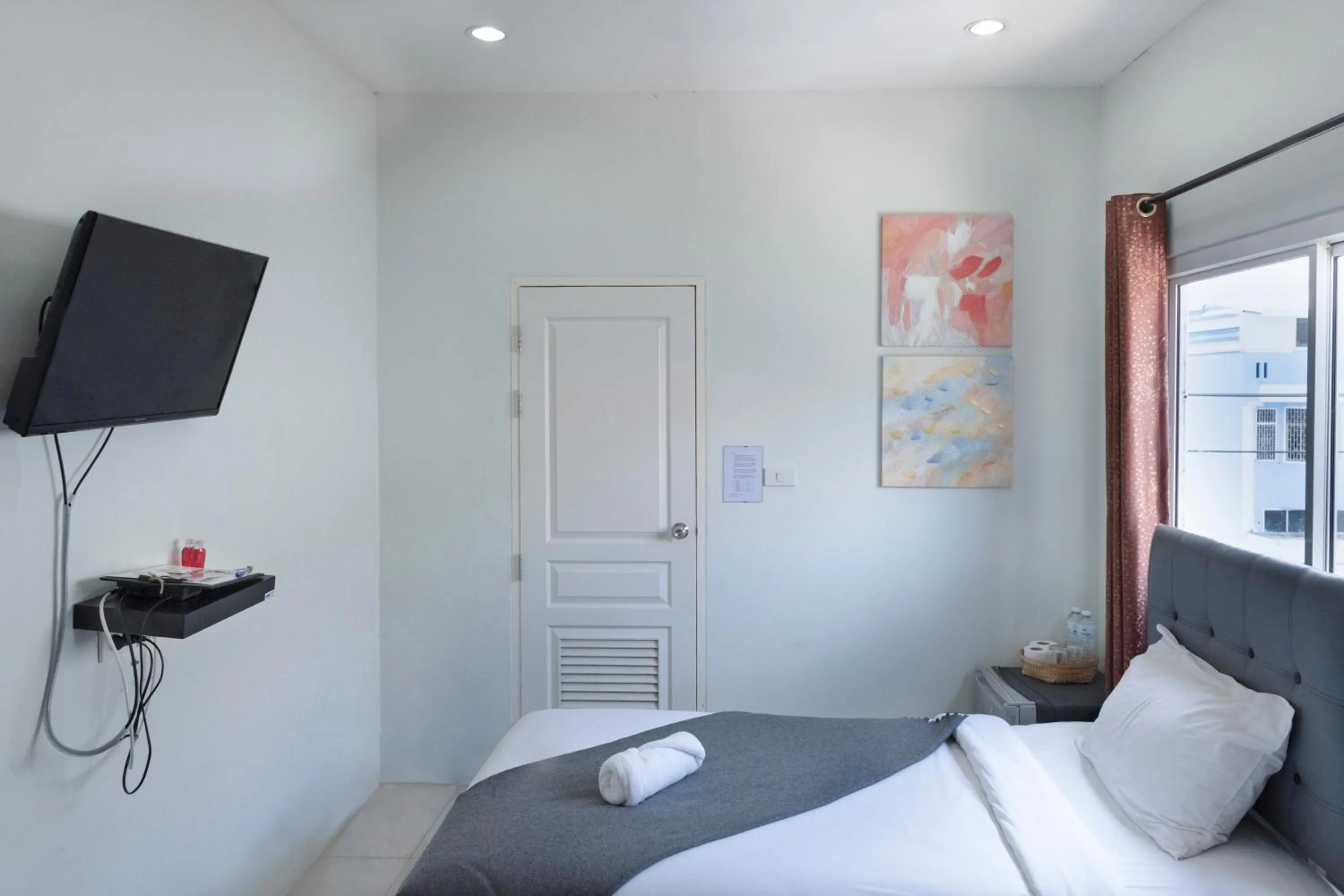 Bed in Mee Hug Guesthouse