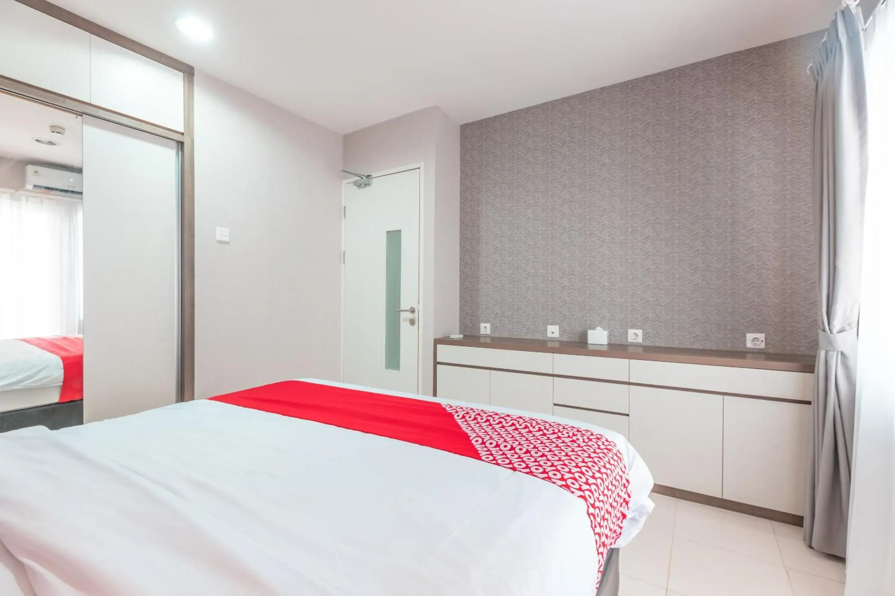 Bedroom, Bed in Hotel O Apartement Sentul Tower Bedroom, Bed in Hotel O Apartement Sentul Tower