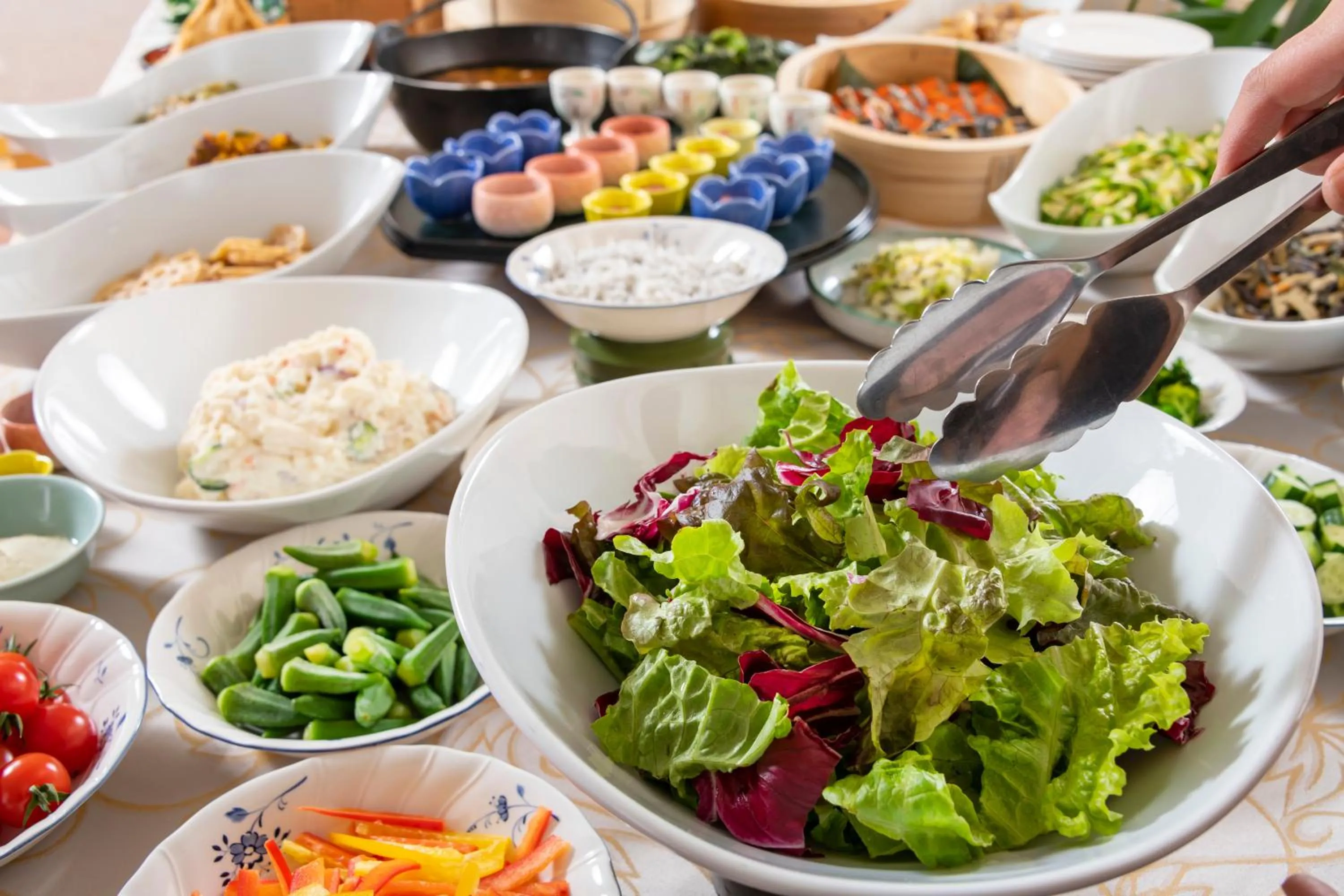 Breakfast in Hotel Symphony Sagae Onsen