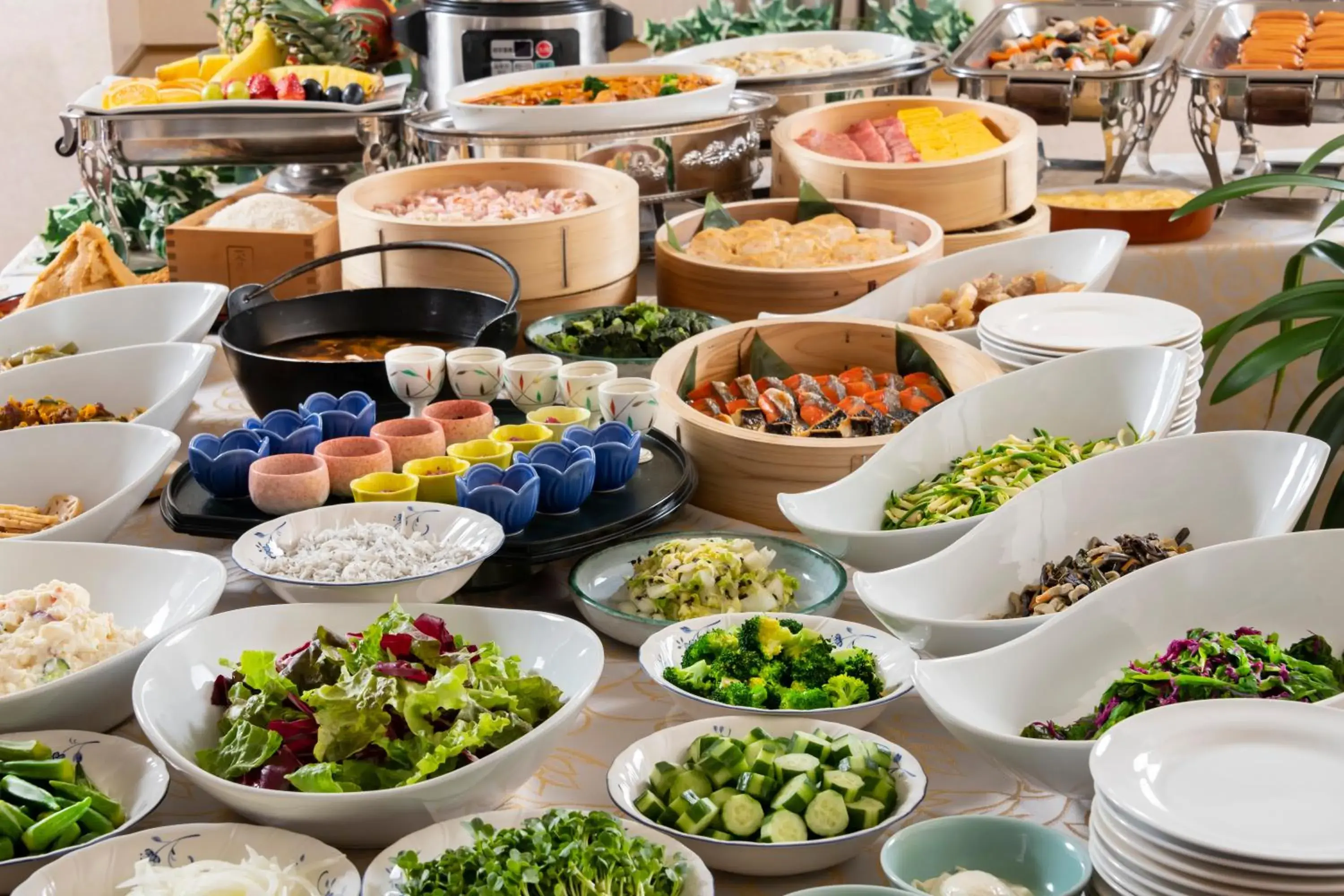 Breakfast in Hotel Symphony Sagae Onsen Breakfast in Hotel Symphony Sagae Onsen