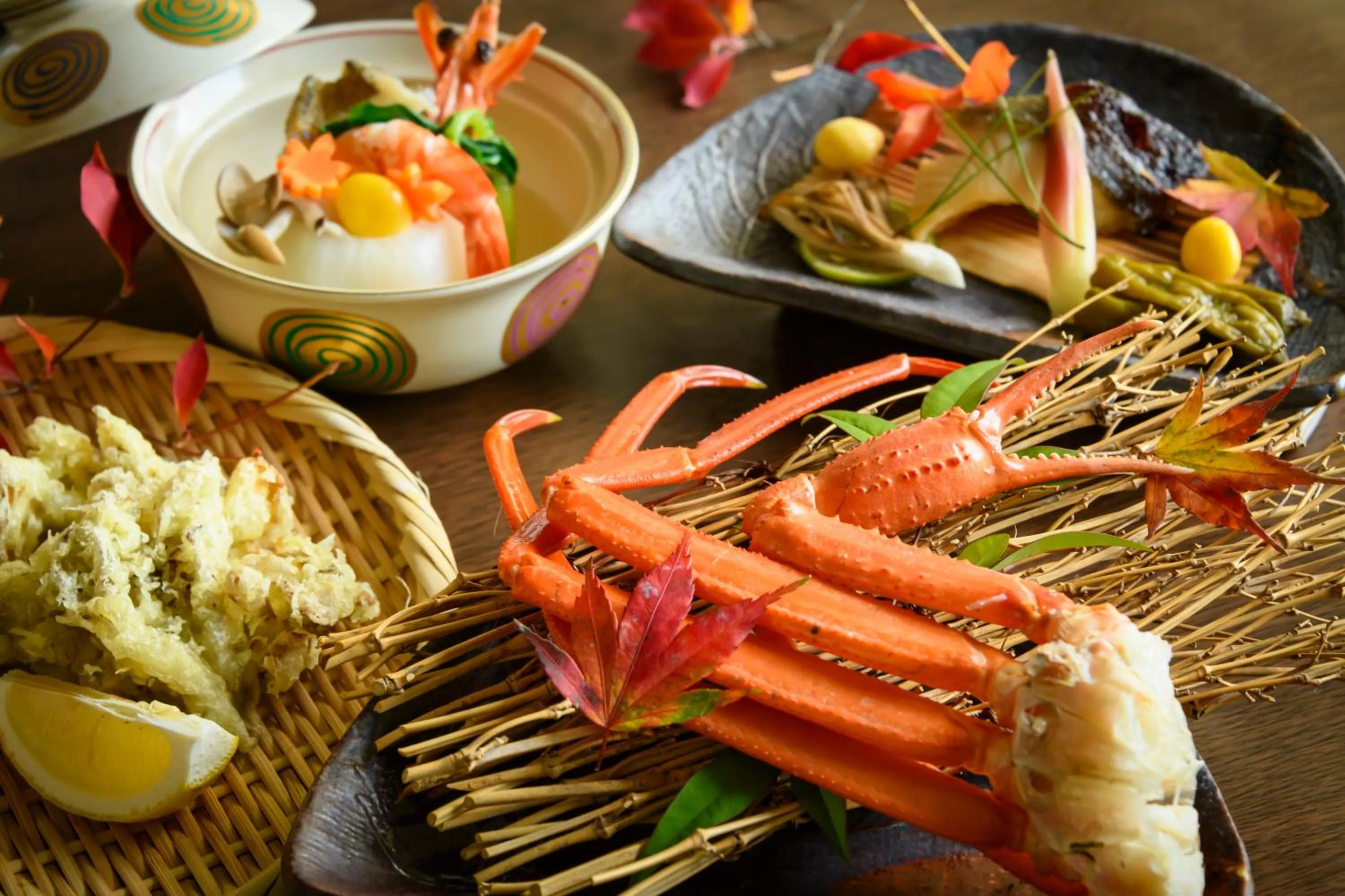 Dinner in Hotel Symphony Sagae Onsen