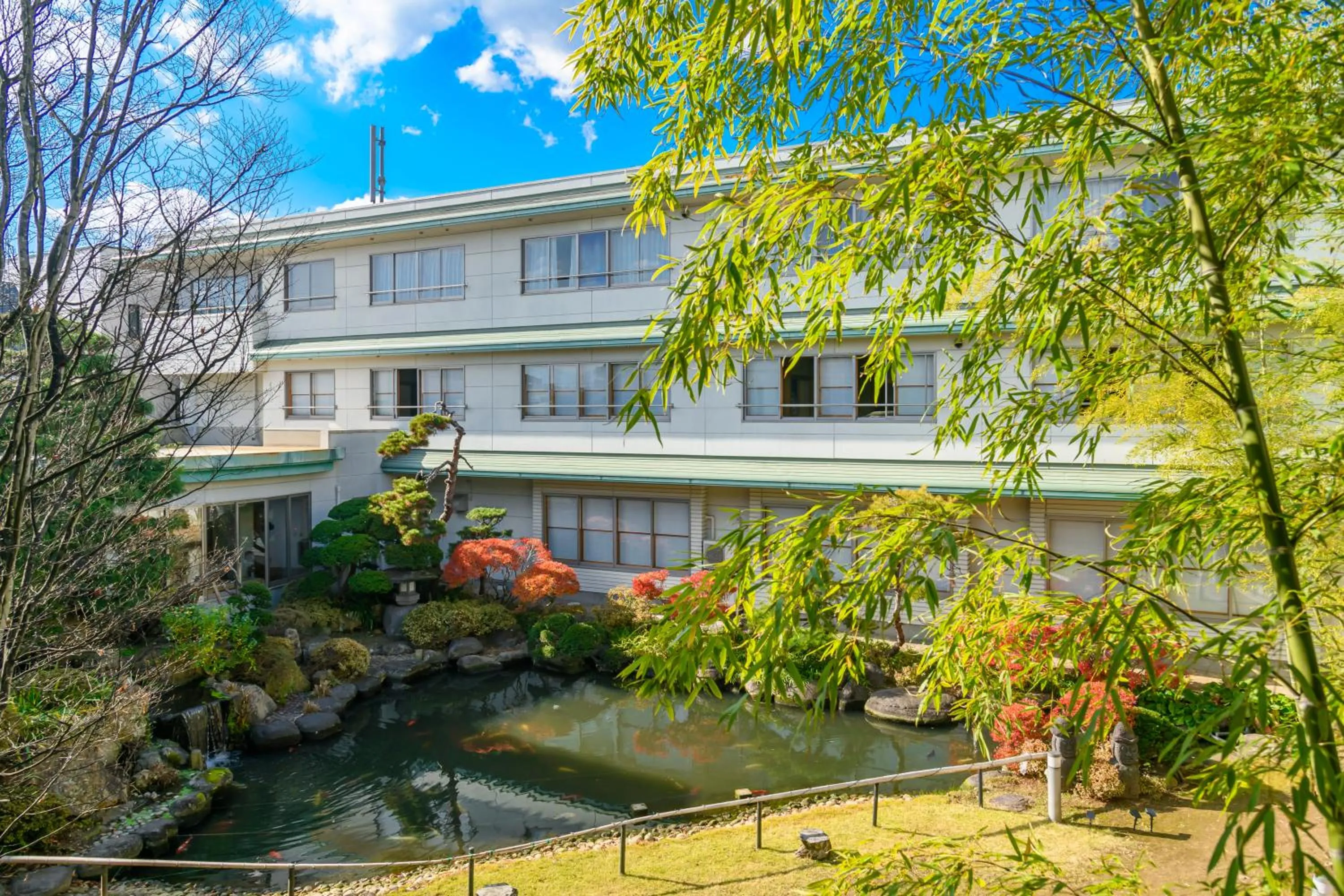 Garden in Hotel Symphony Sagae Onsen