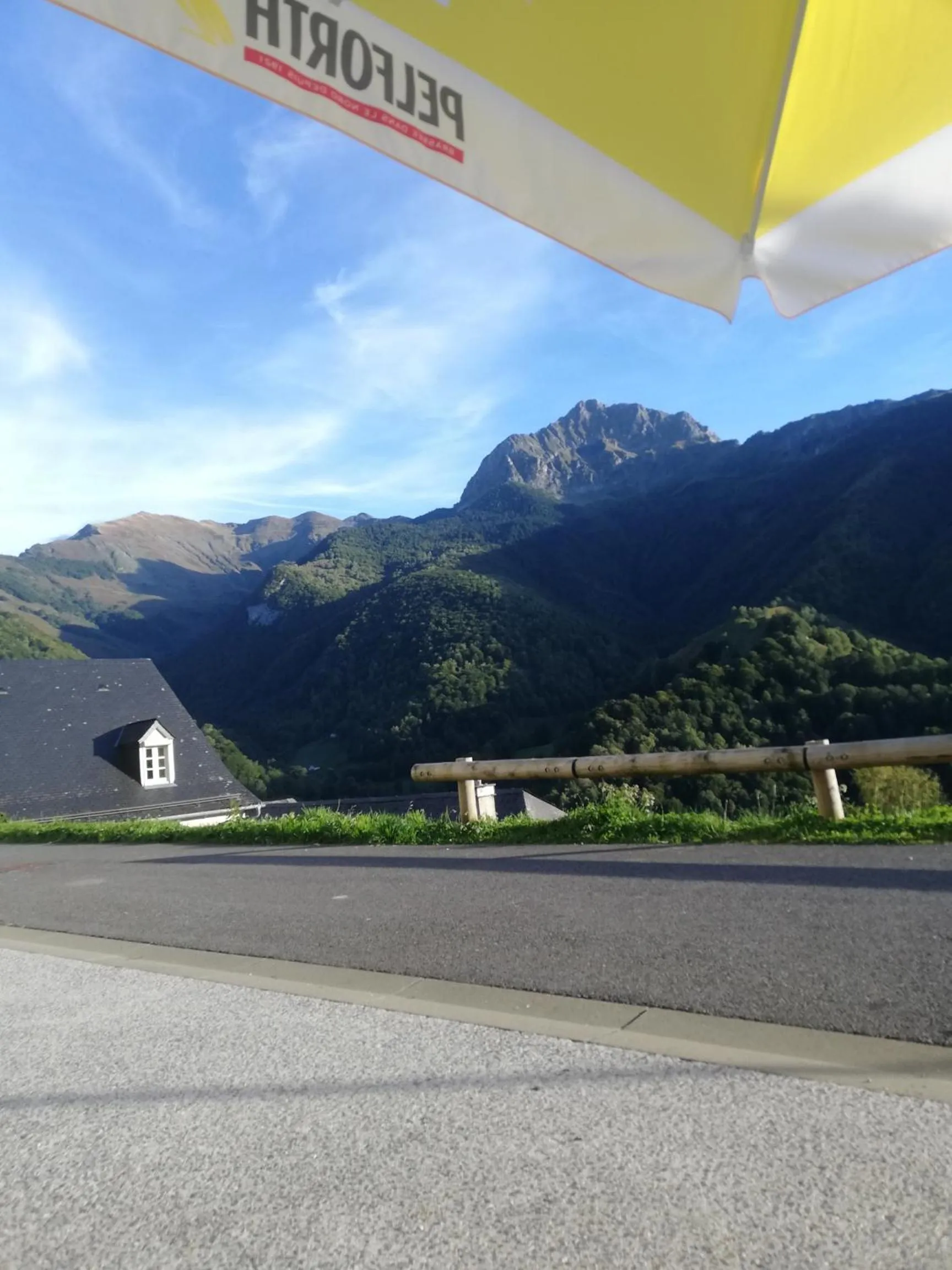 Balcony/Terrace in Auberge des isards