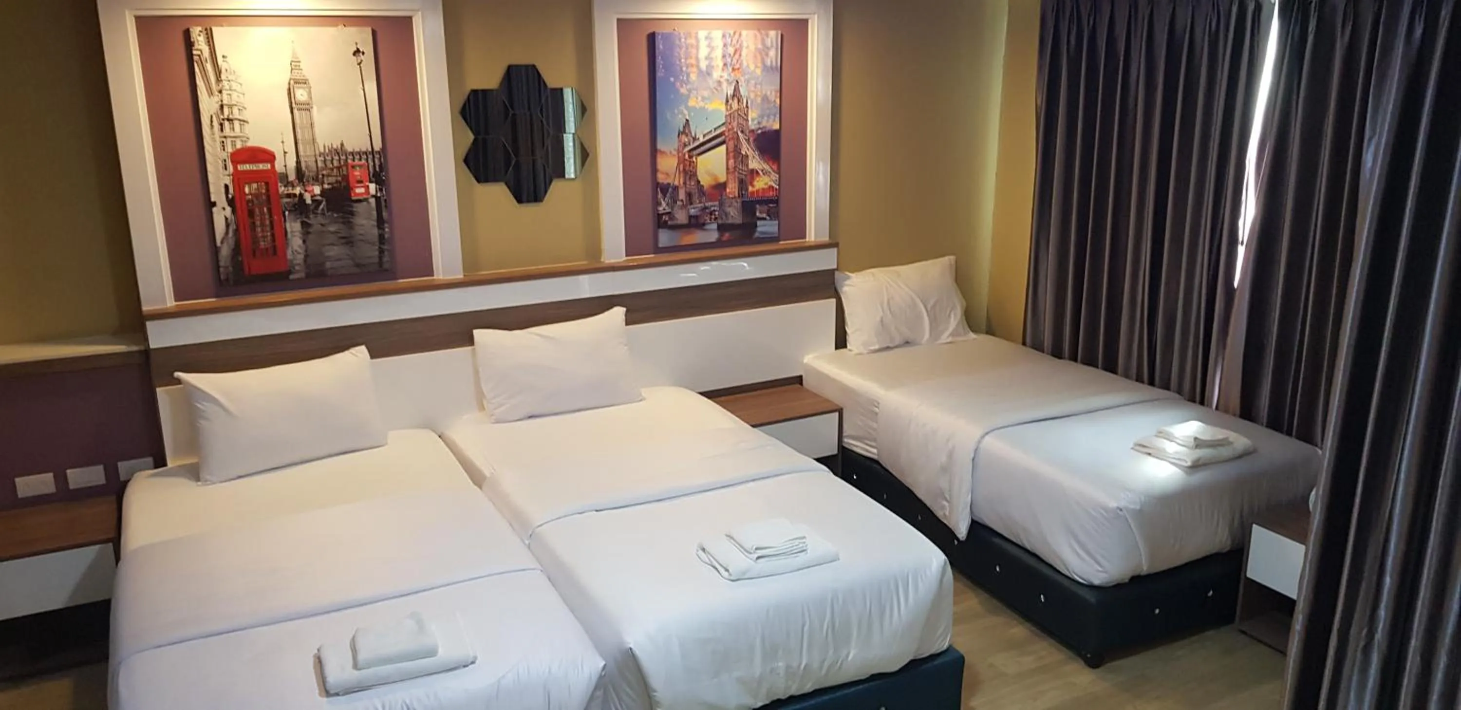 Bed in BlueTel Re'sidencE Bangkok IMPACT บลูเทล เรซิดองส์ กรุงเทพ อิมแพค