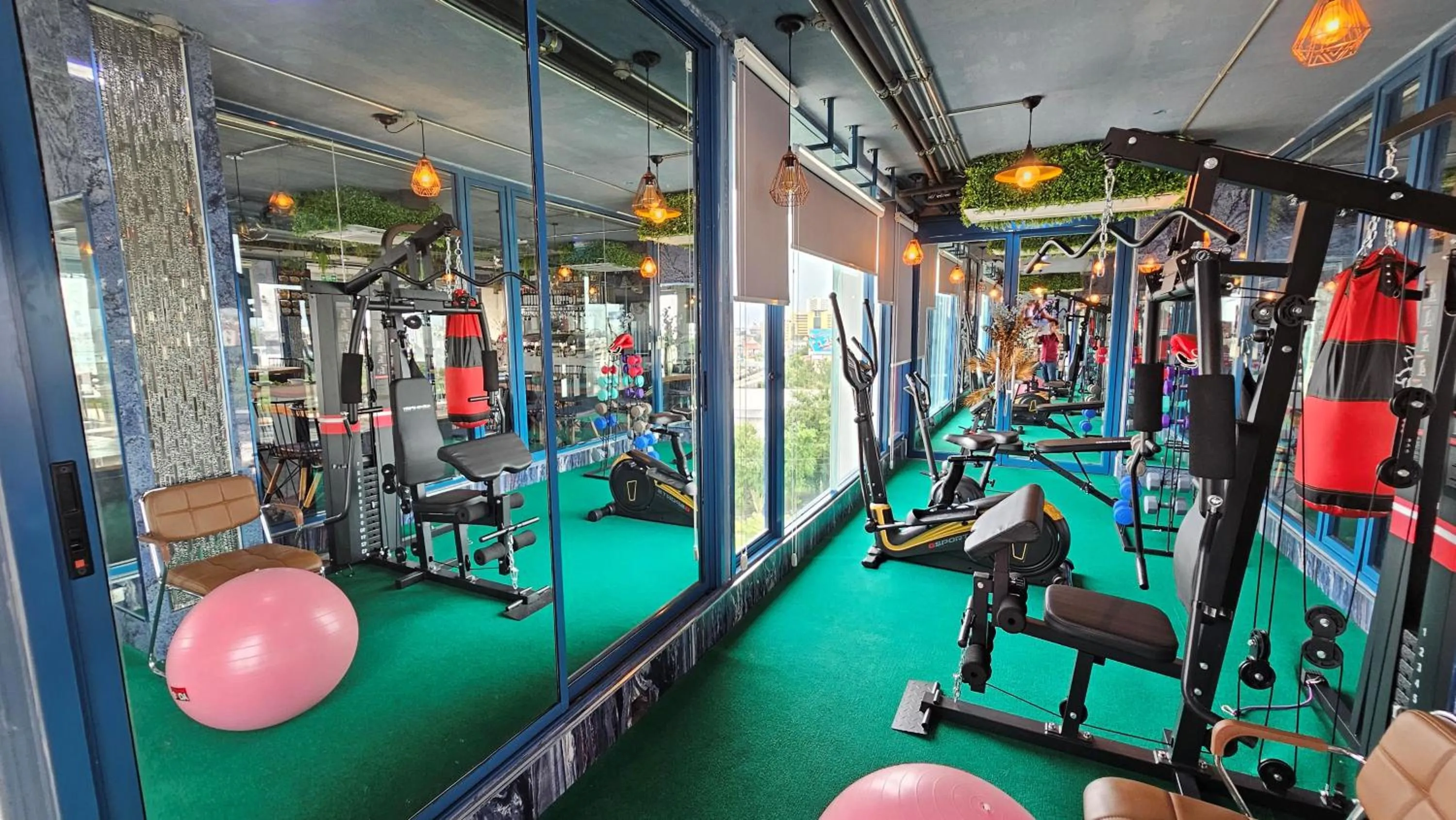 Fitness centre/facilities in BlueTel Re'sidencE Bangkok IMPACT บลูเทล เรซิดองส์ กรุงเทพ อิมแพค