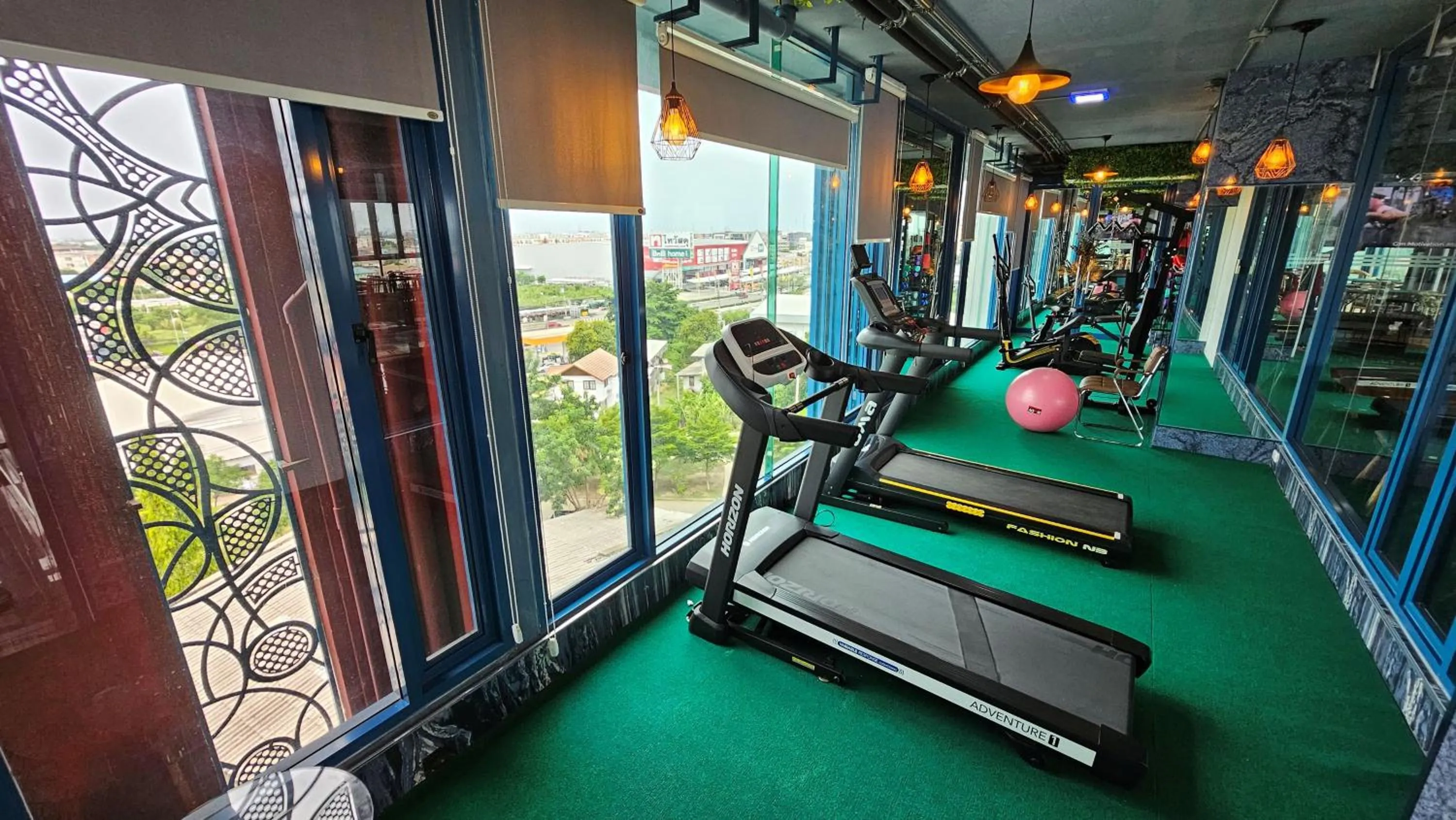 Fitness centre/facilities in BlueTel Re'sidencE Bangkok IMPACT บลูเทล เรซิดองส์ กรุงเทพ อิมแพค
