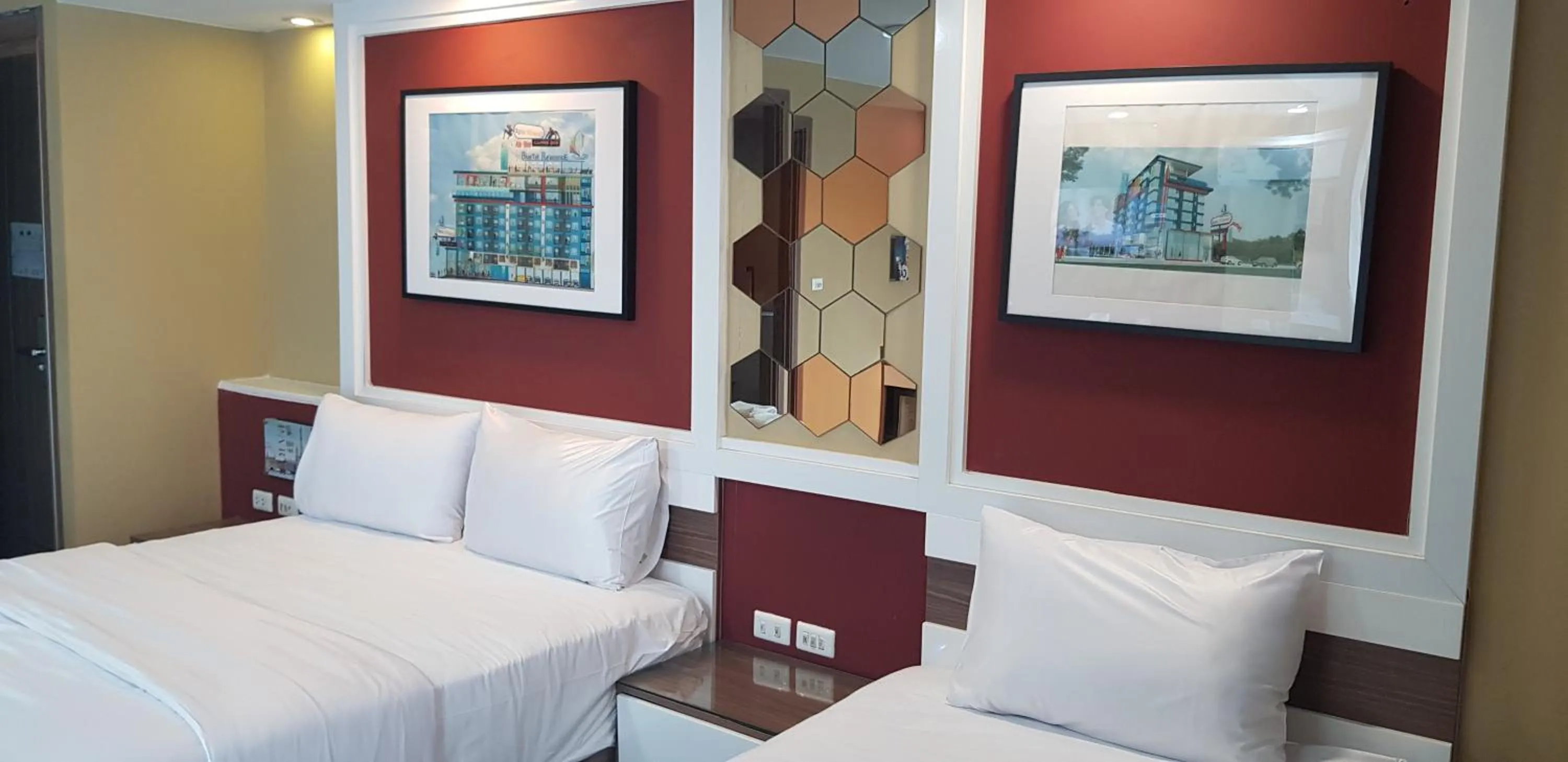 Bed in BlueTel Re'sidencE Bangkok IMPACT บลูเทล เรซิดองส์ กรุงเทพ อิมแพค