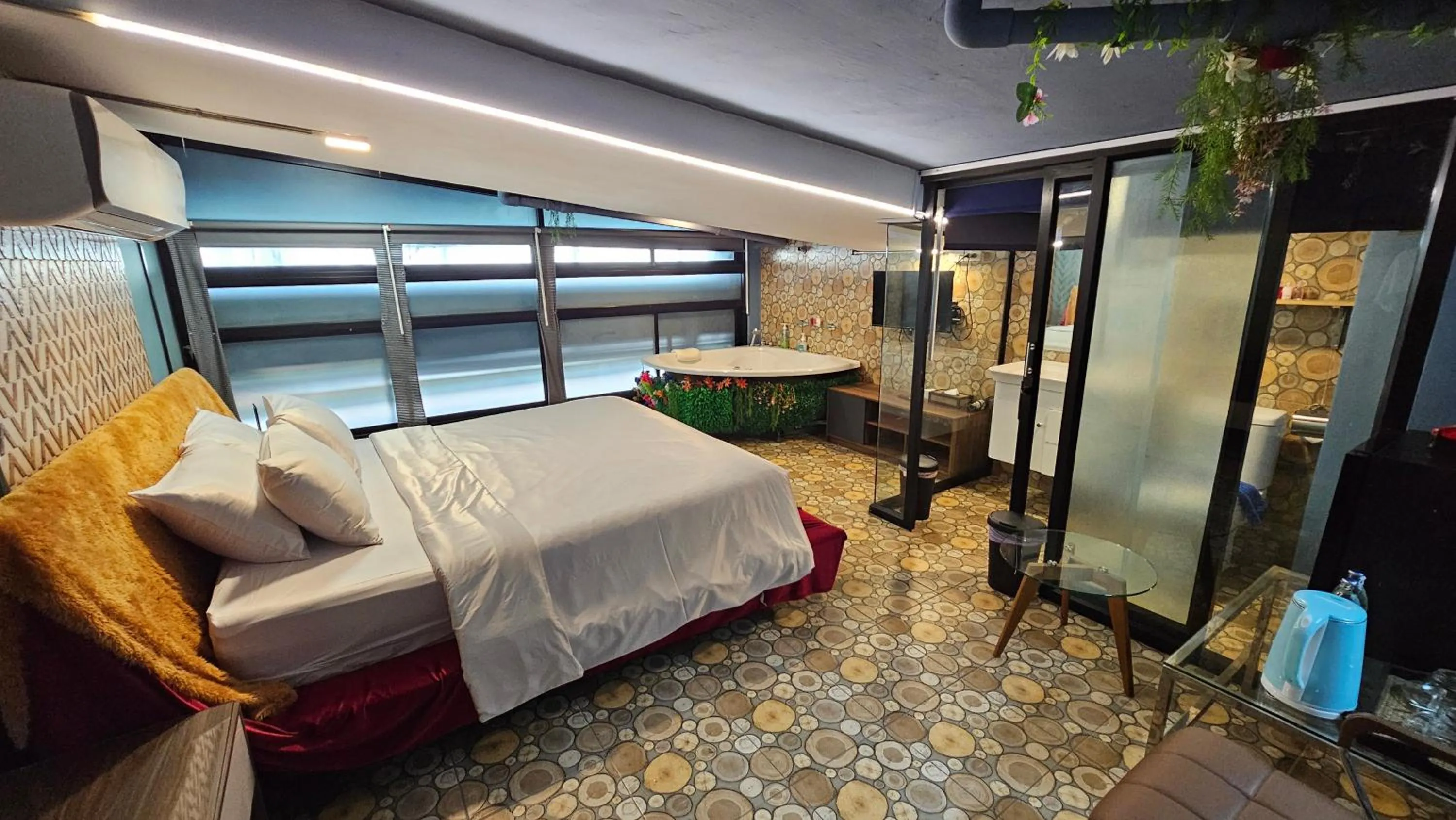 Bed in BlueTel Re'sidencE Bangkok IMPACT บลูเทล เรซิดองส์ กรุงเทพ อิมแพค