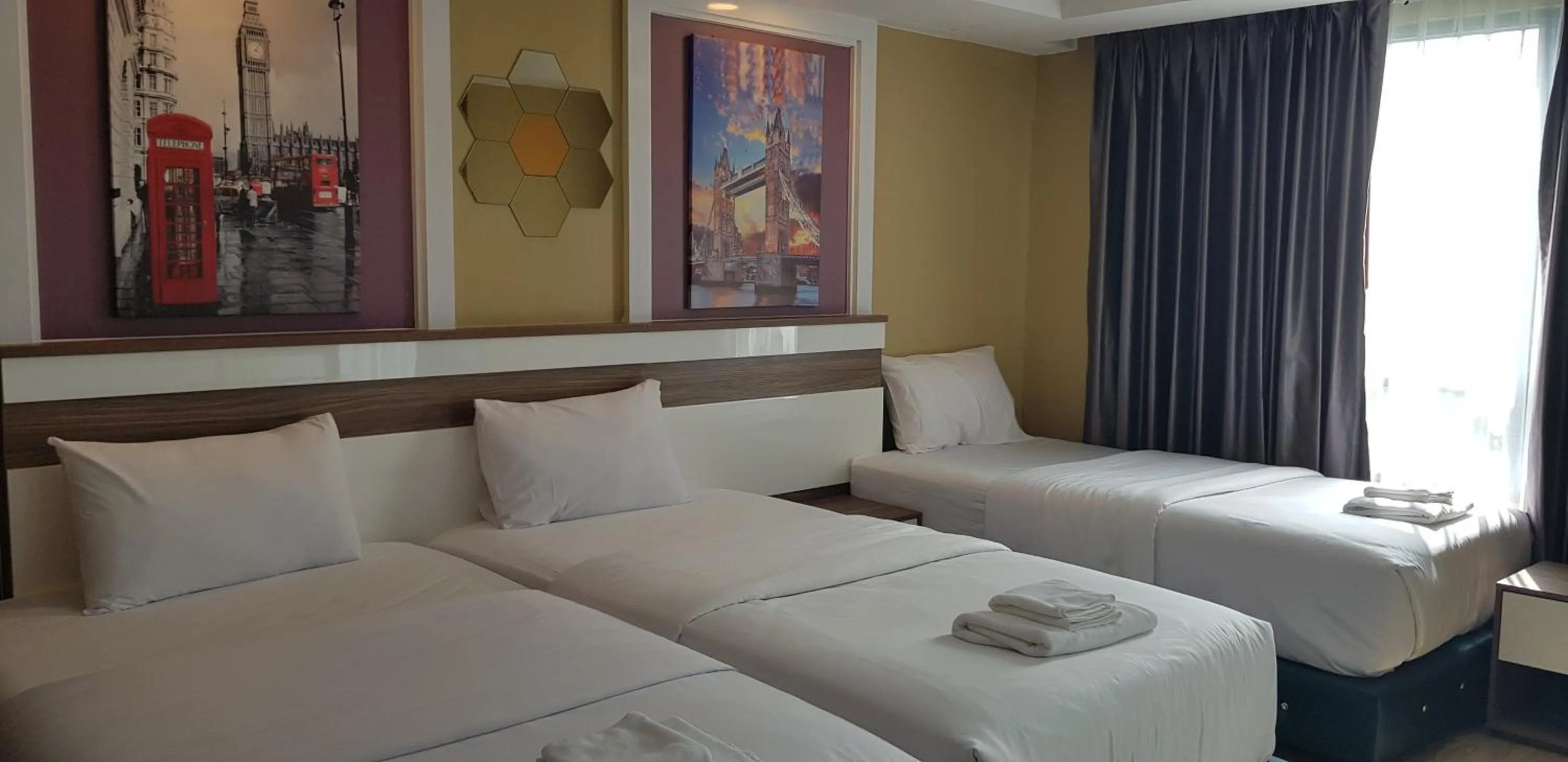 Bed in BlueTel Re'sidencE Bangkok IMPACT บลูเทล เรซิดองส์ กรุงเทพ อิมแพค