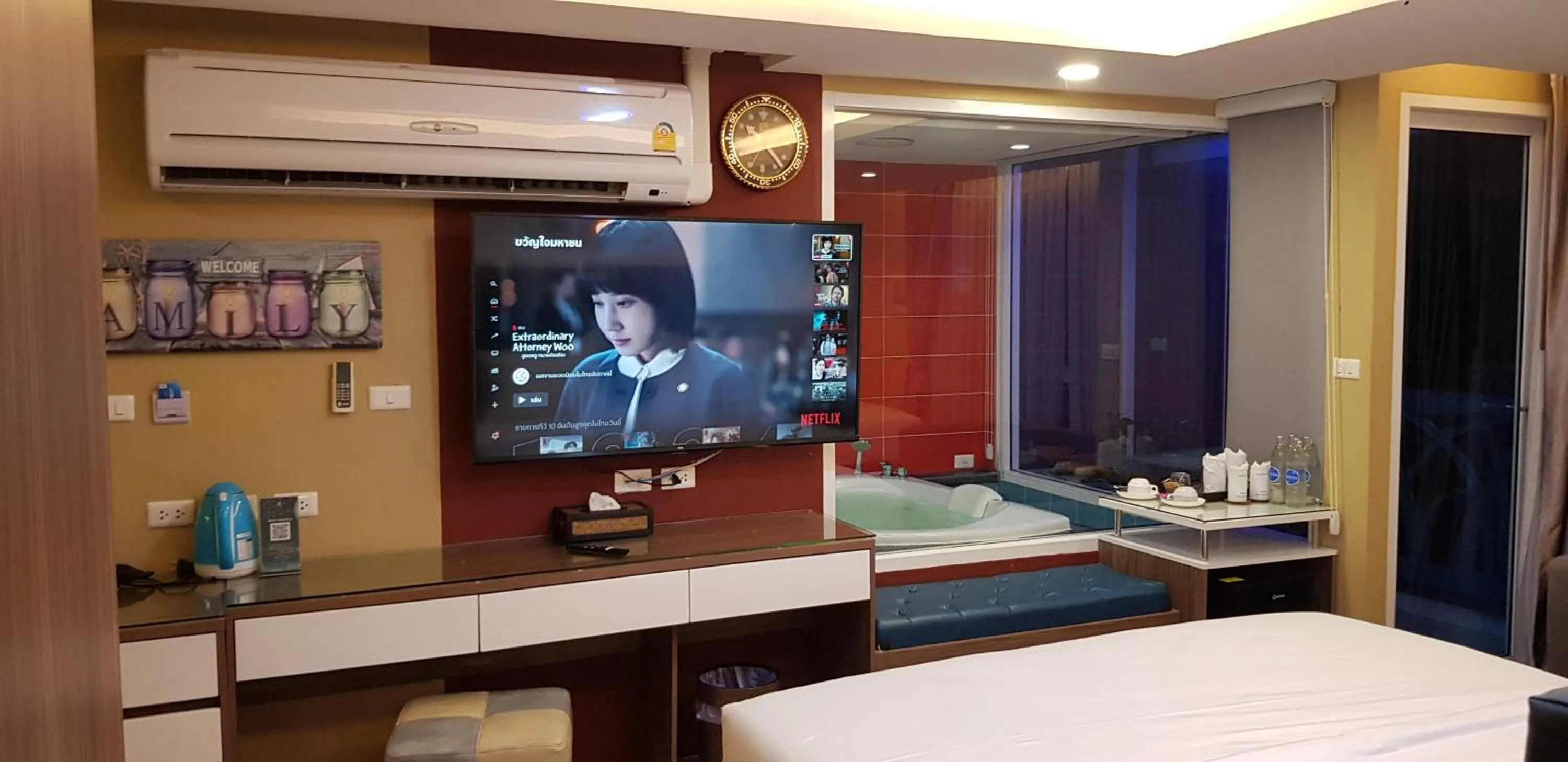 Bed in BlueTel Re'sidencE Bangkok IMPACT บลูเทล เรซิดองส์ กรุงเทพ อิมแพค