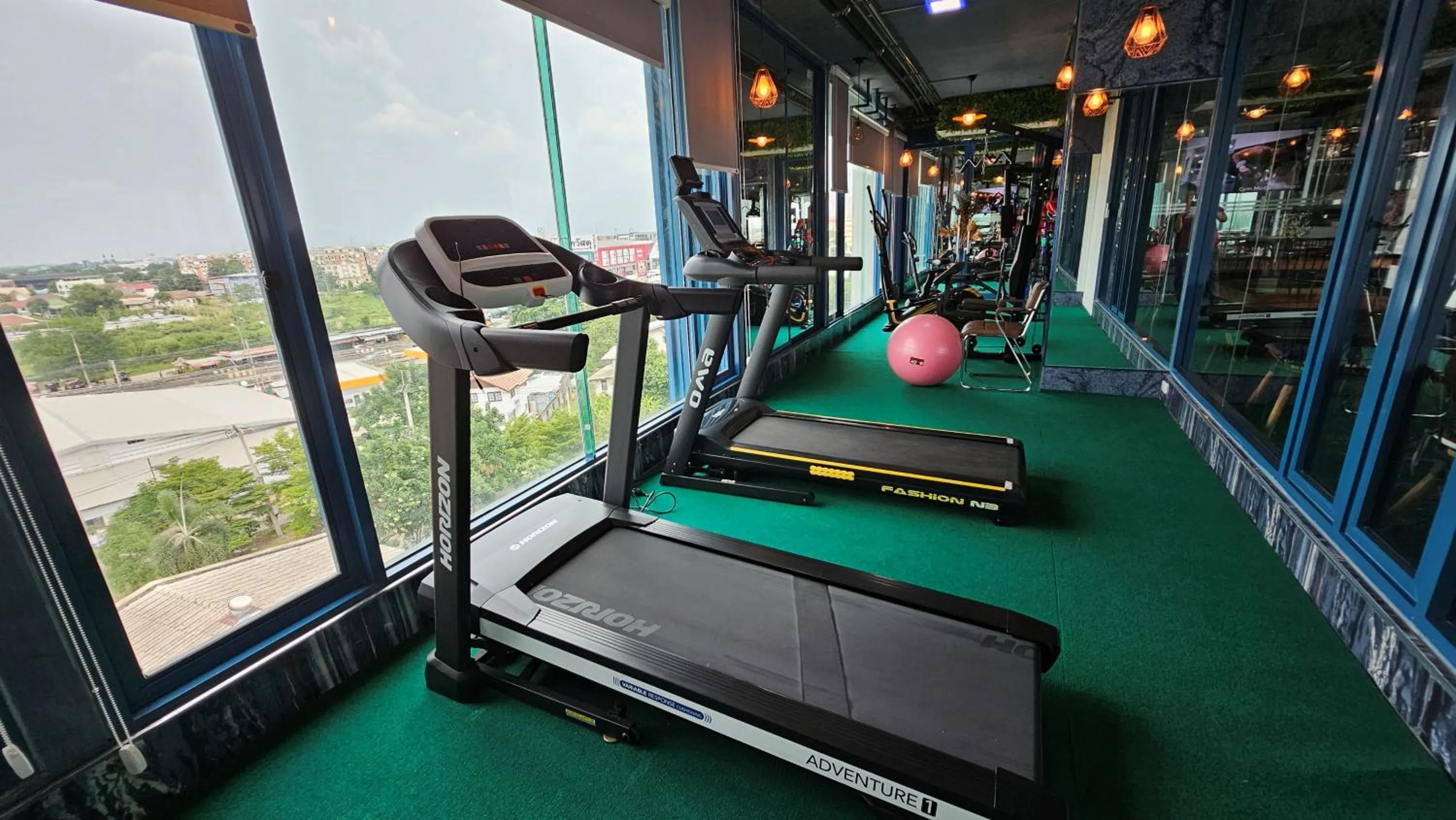 Fitness centre/facilities in BlueTel Re'sidencE Bangkok IMPACT บลูเทล เรซิดองส์ กรุงเทพ อิมแพค