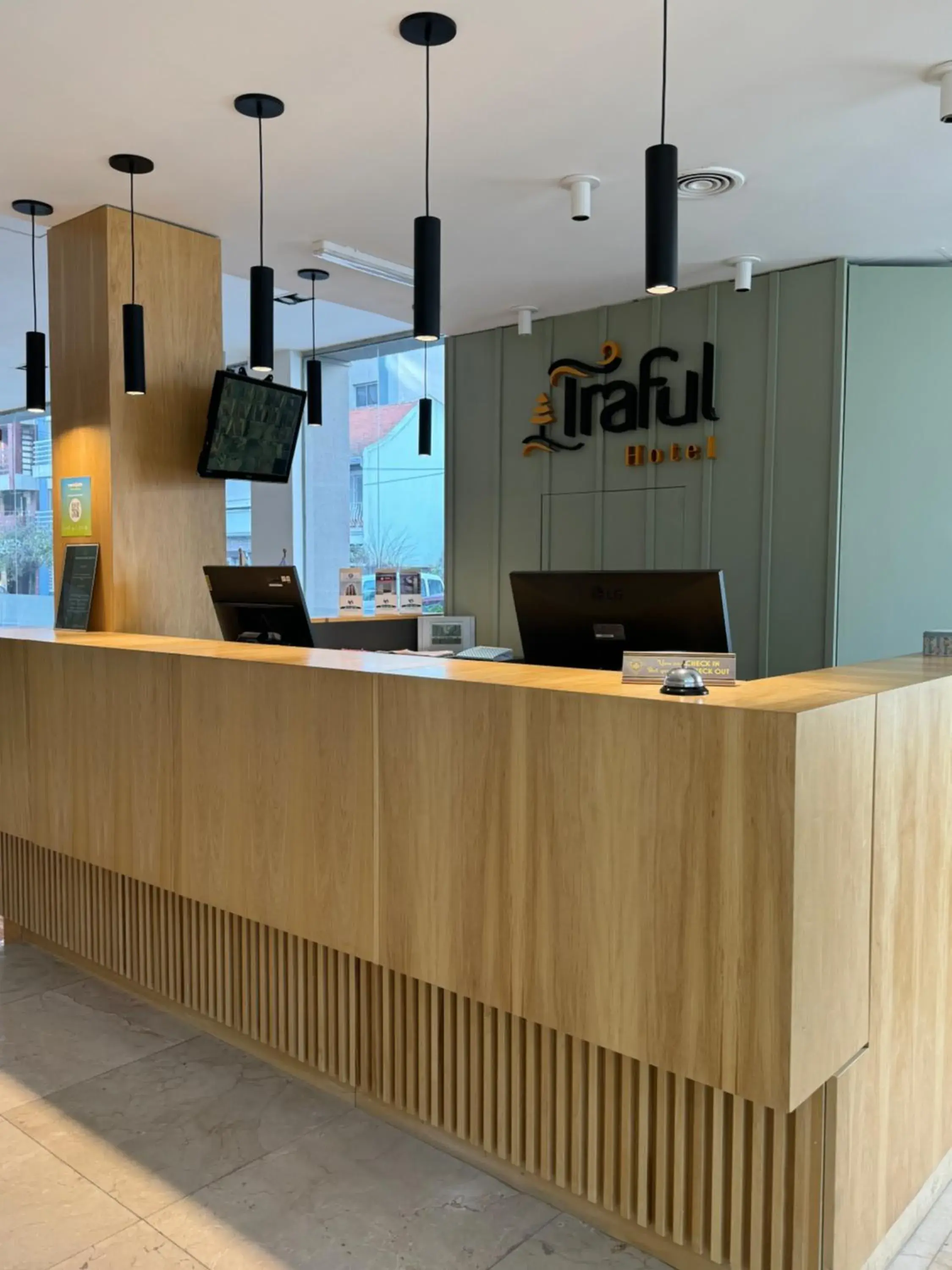 Lobby or reception in Hotel Traful Lobby or reception in Hotel Traful