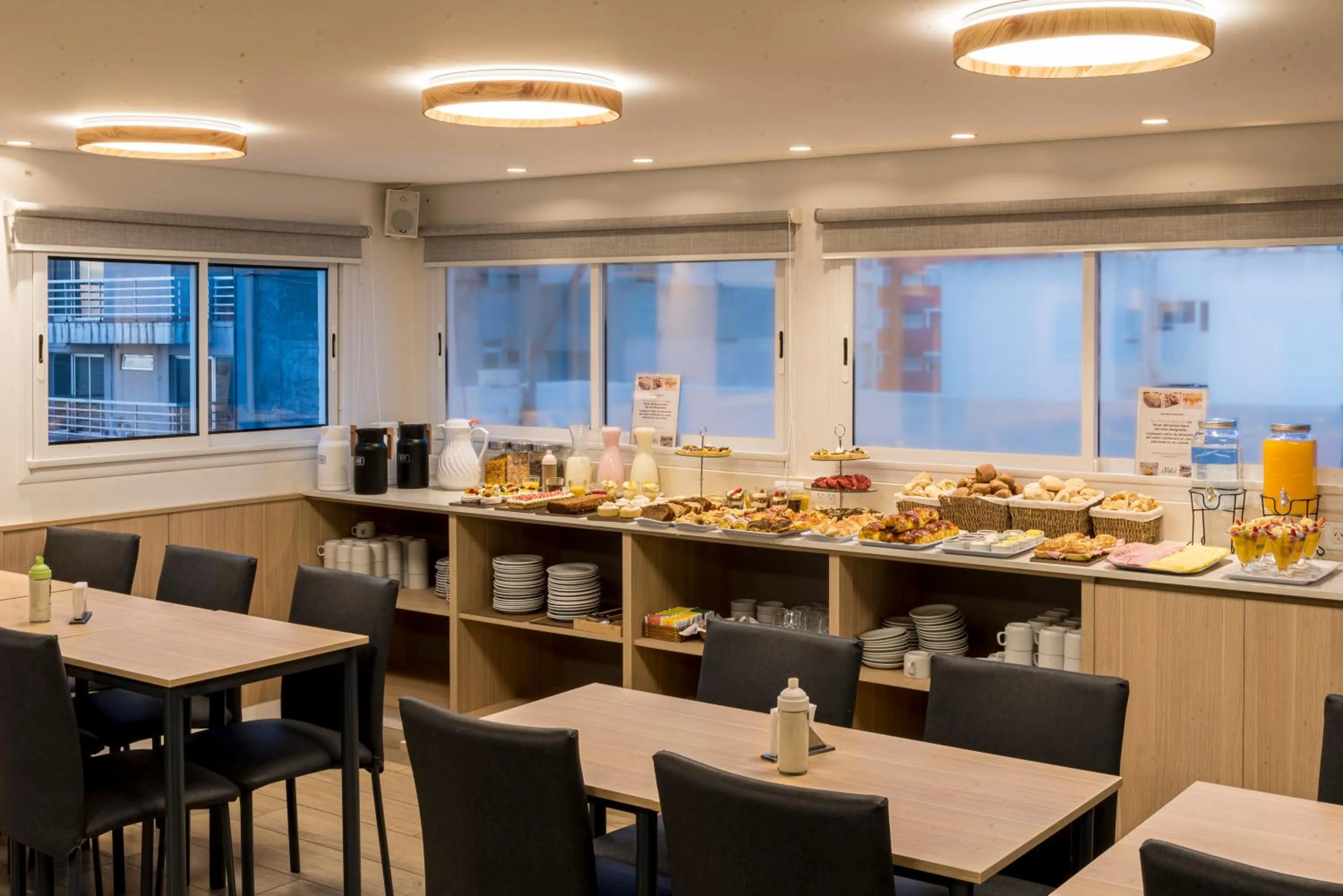 Buffet breakfast in Hotel Traful