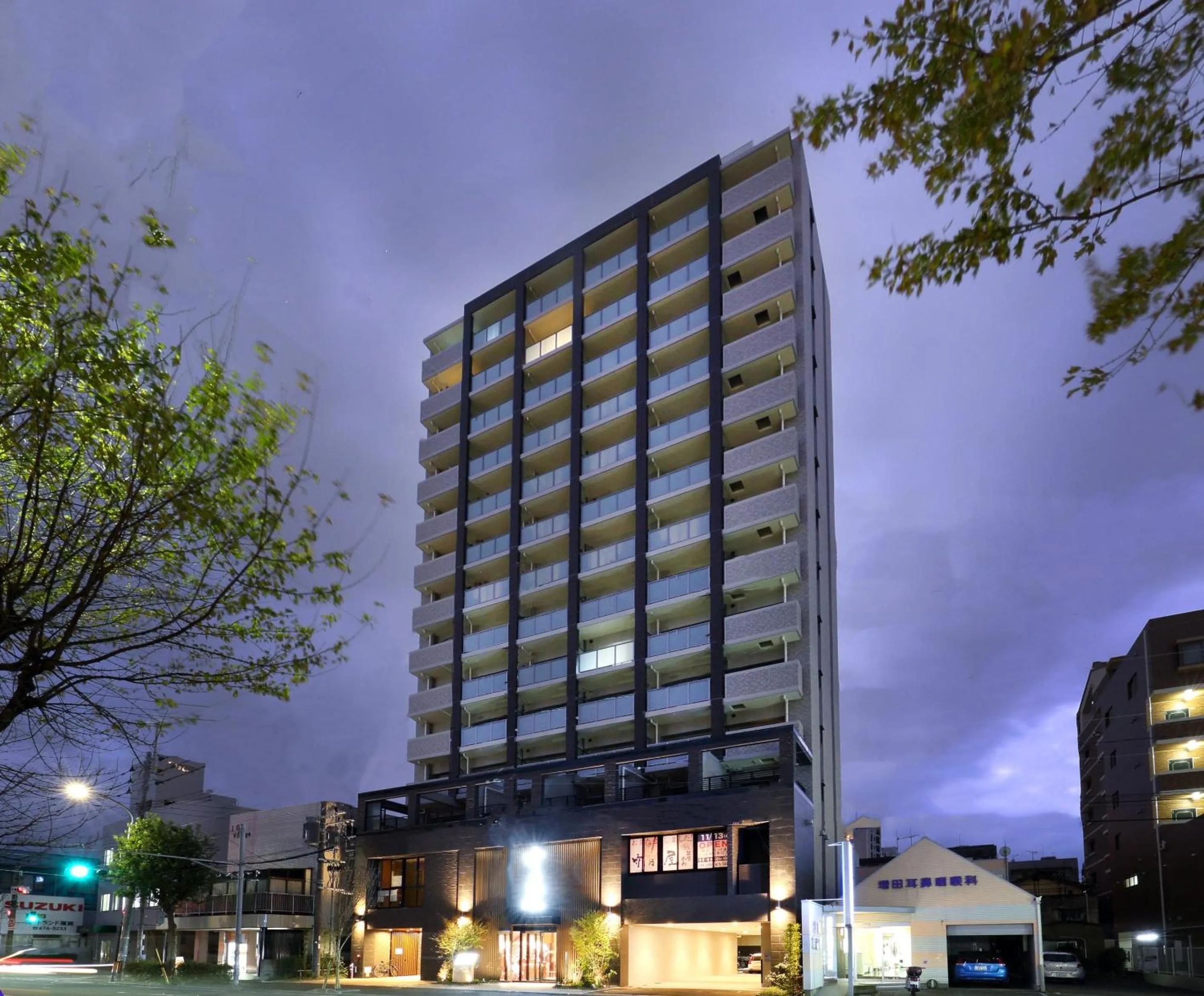 Property building in The Grand Residence Hotel Hakata