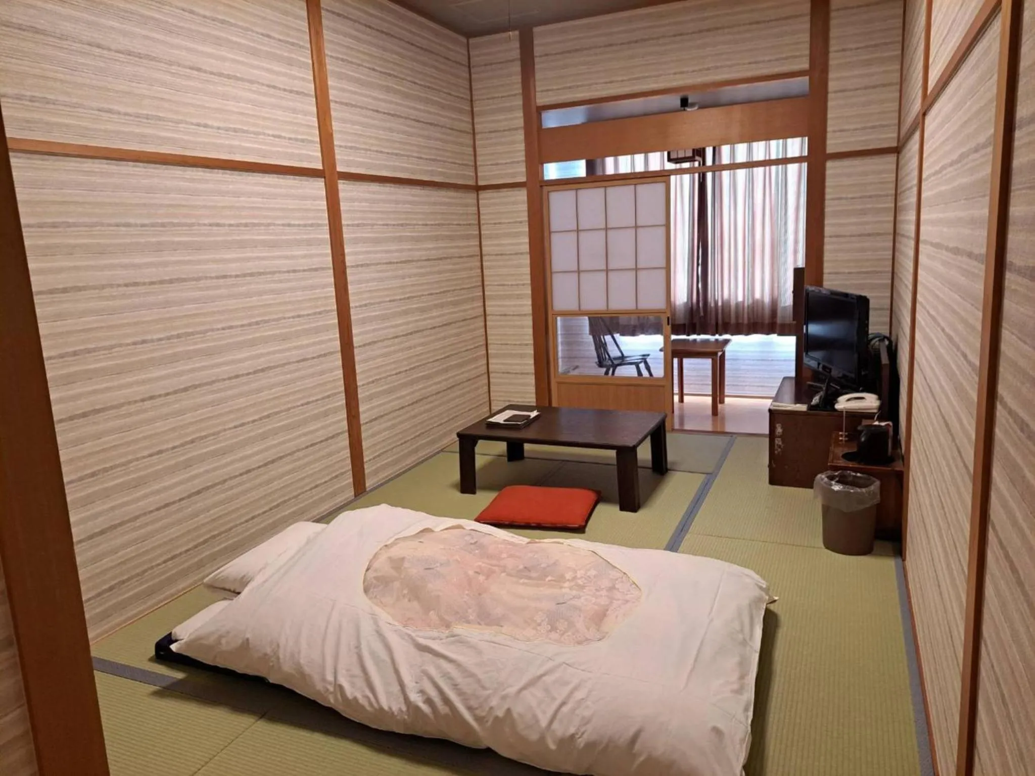 Photo of the whole room, Bed in Business Hotel Kawakami