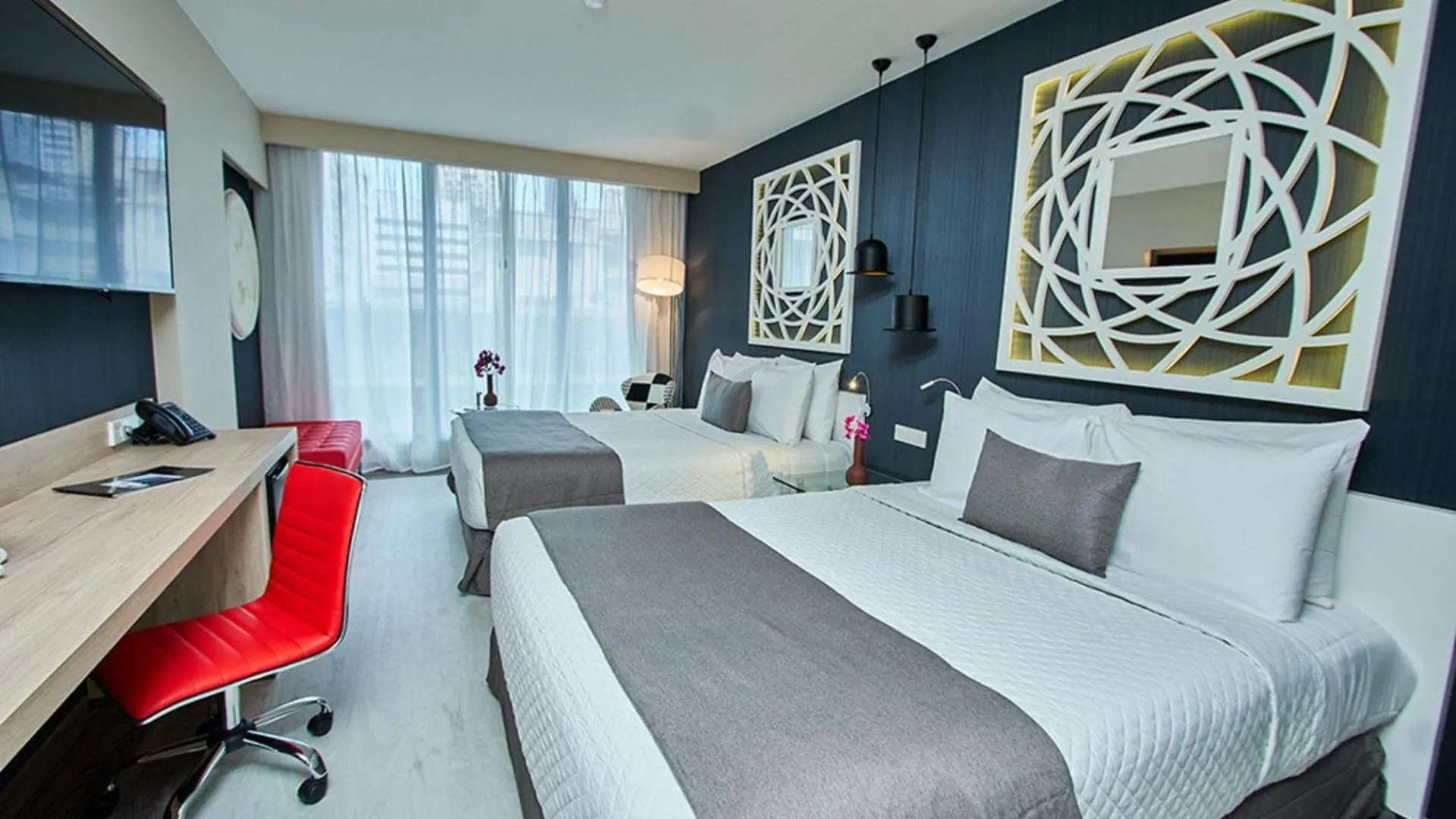 Photo of the whole room, Bed in Gran Evenia Panamá Hotel