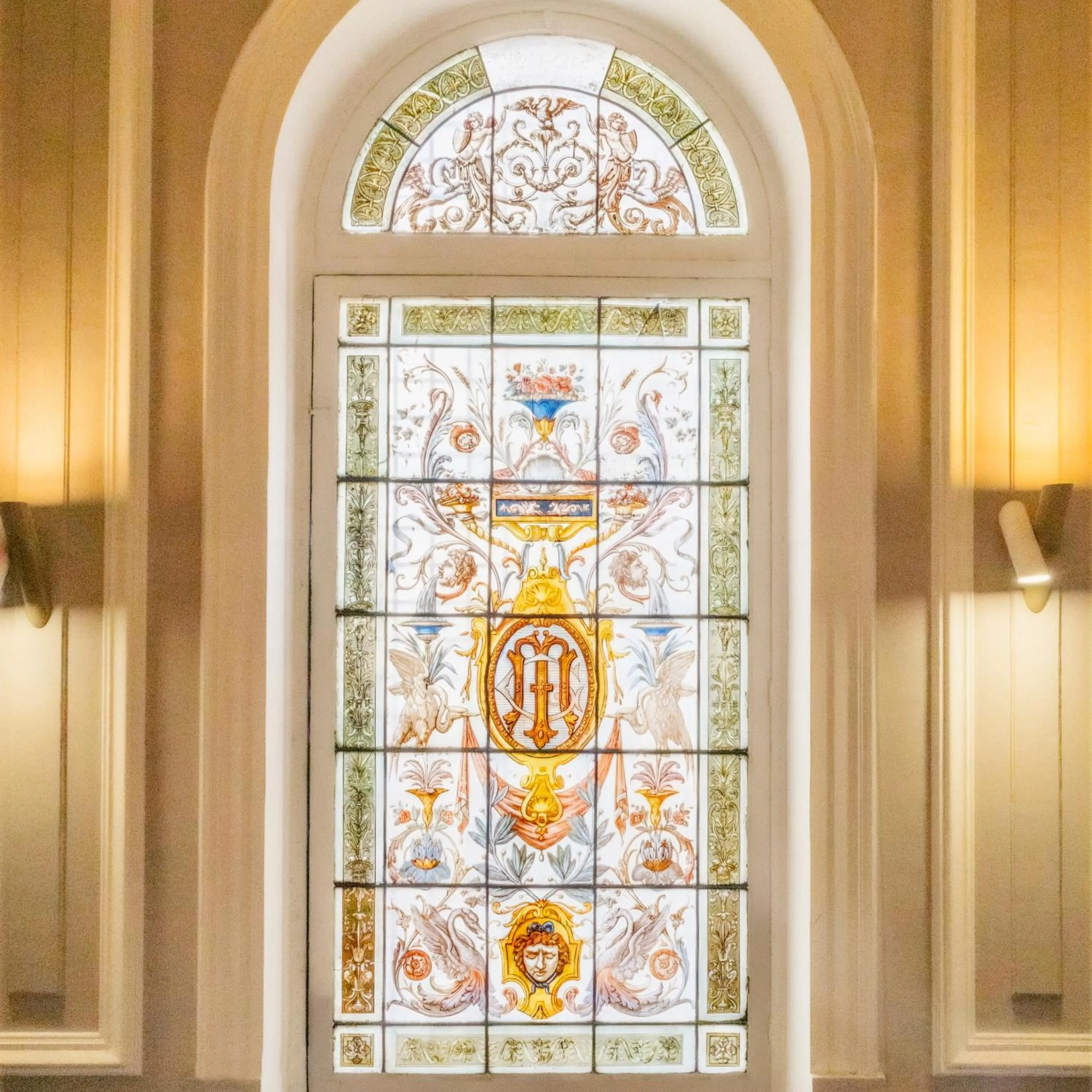 Decorative detail in Hôtel Vendôme
