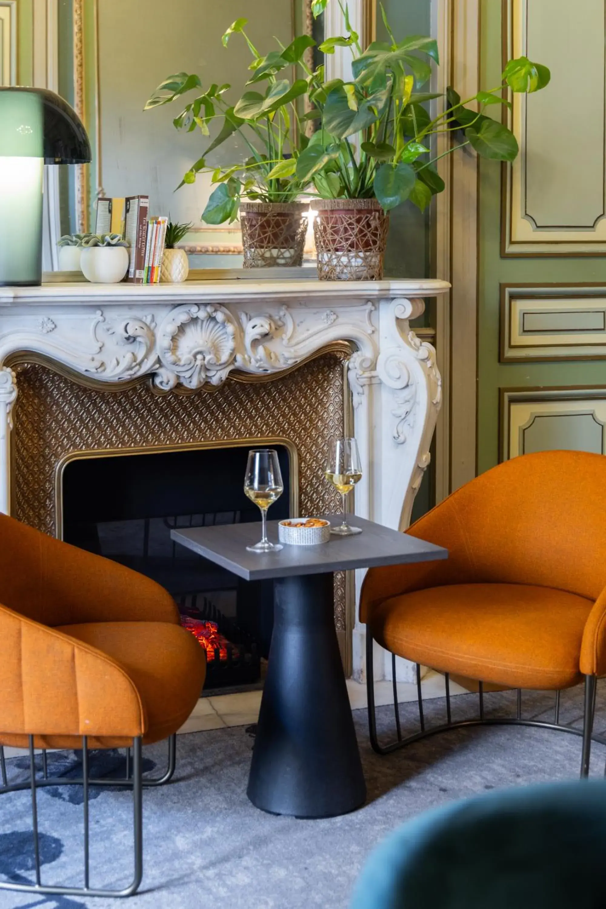 Living room in Hôtel Vendôme Living room in Hôtel Vendôme