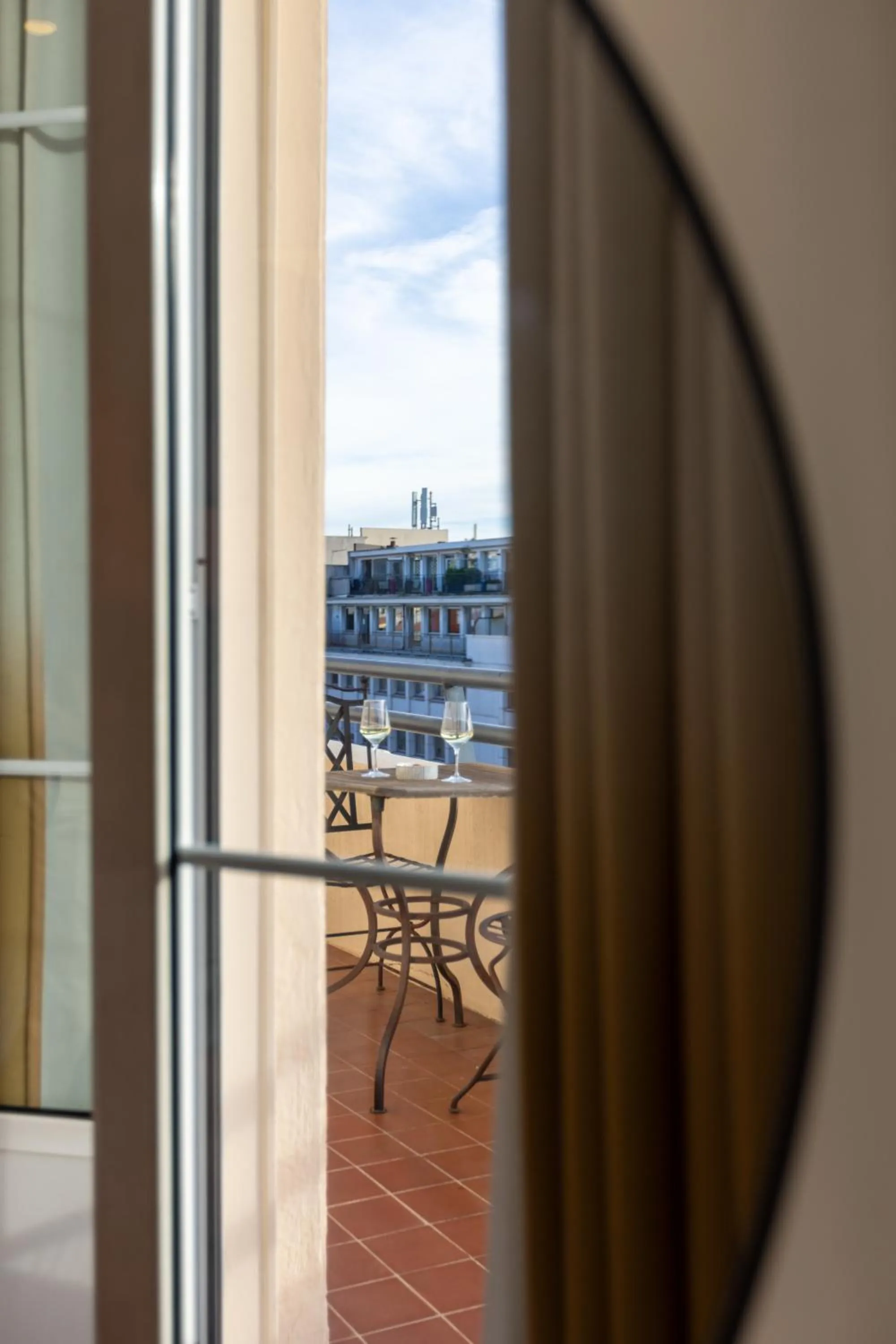 Balcony/Terrace in Hôtel Vendôme