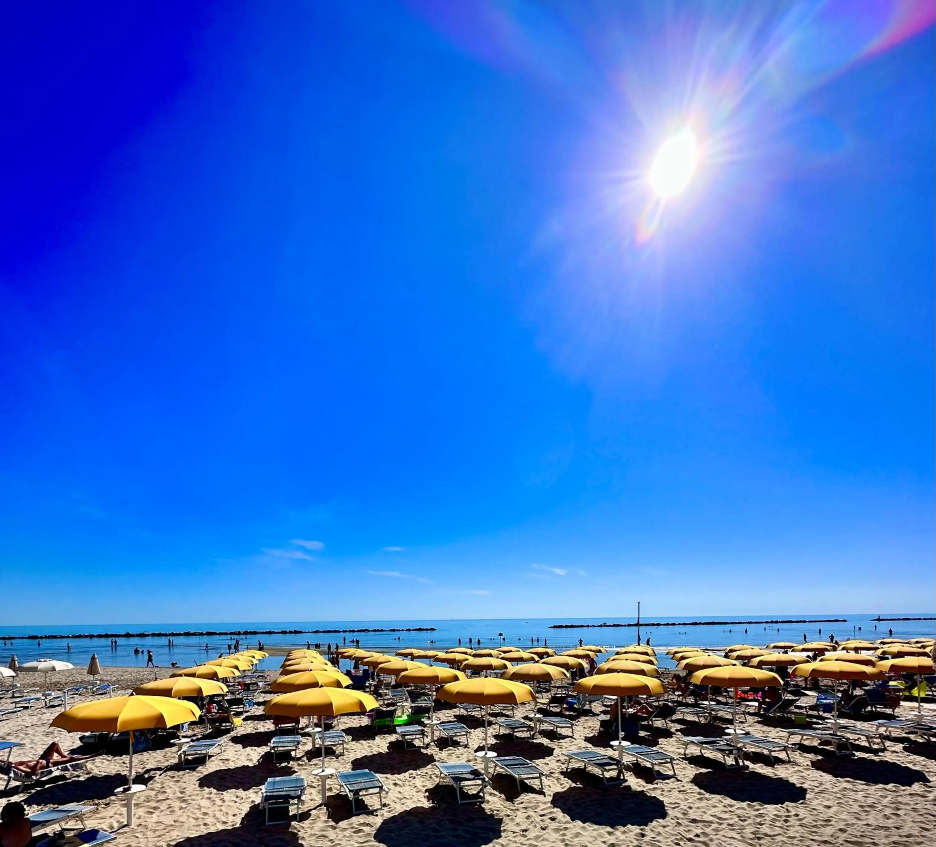 Sea view in Hotel Holiday