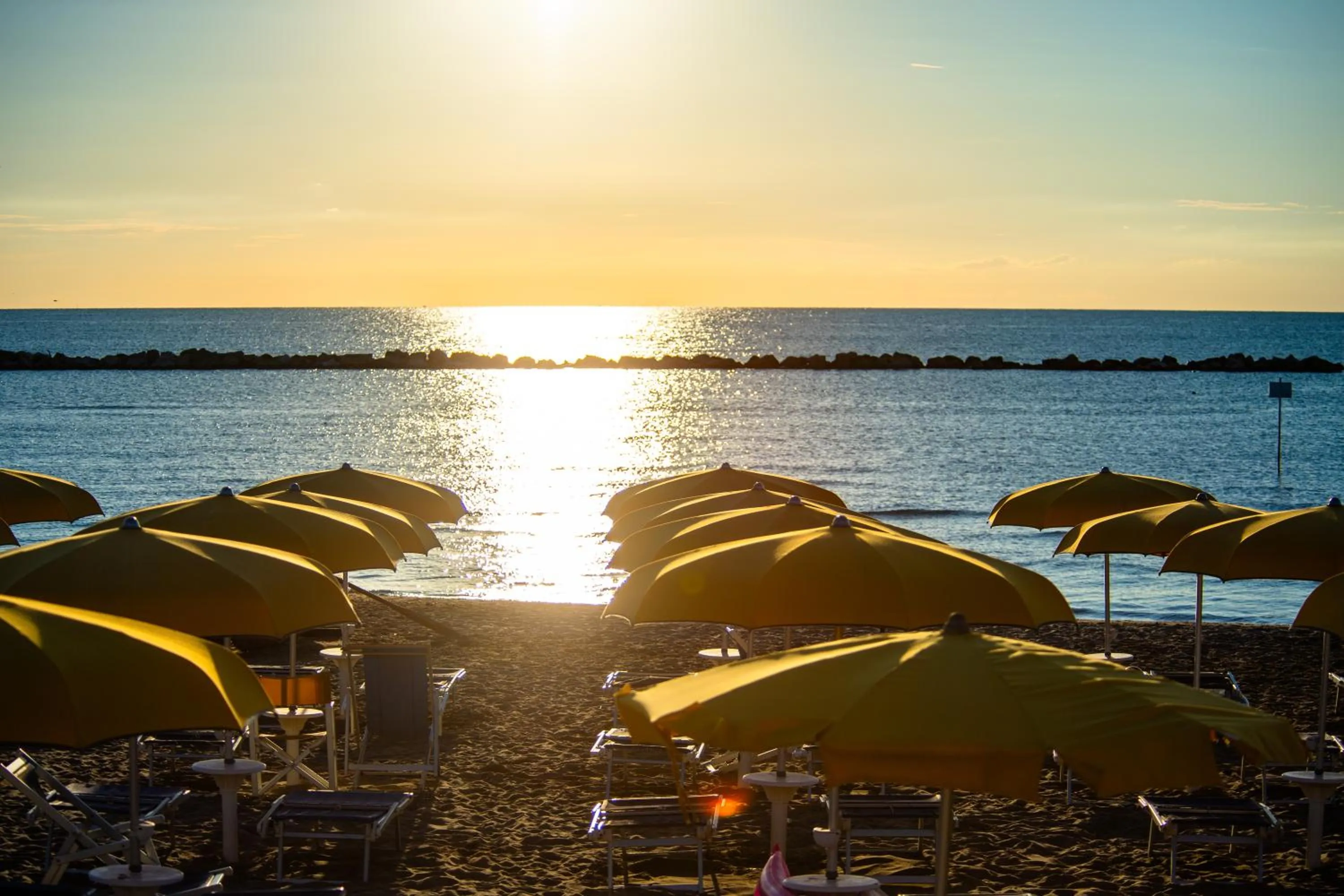 Beach in Hotel Holiday