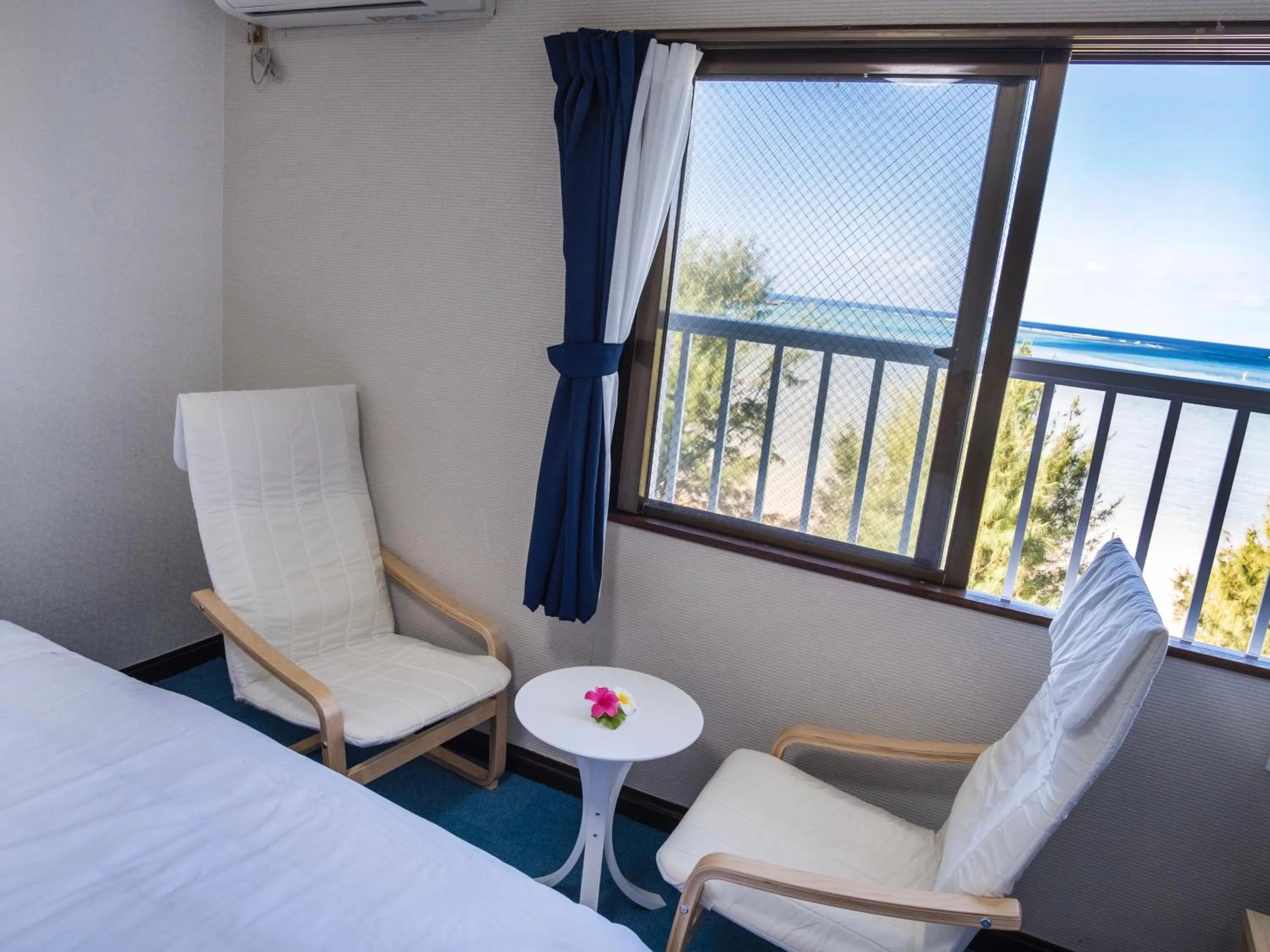 Bed in Hotel Hoshitate Iriomotejima