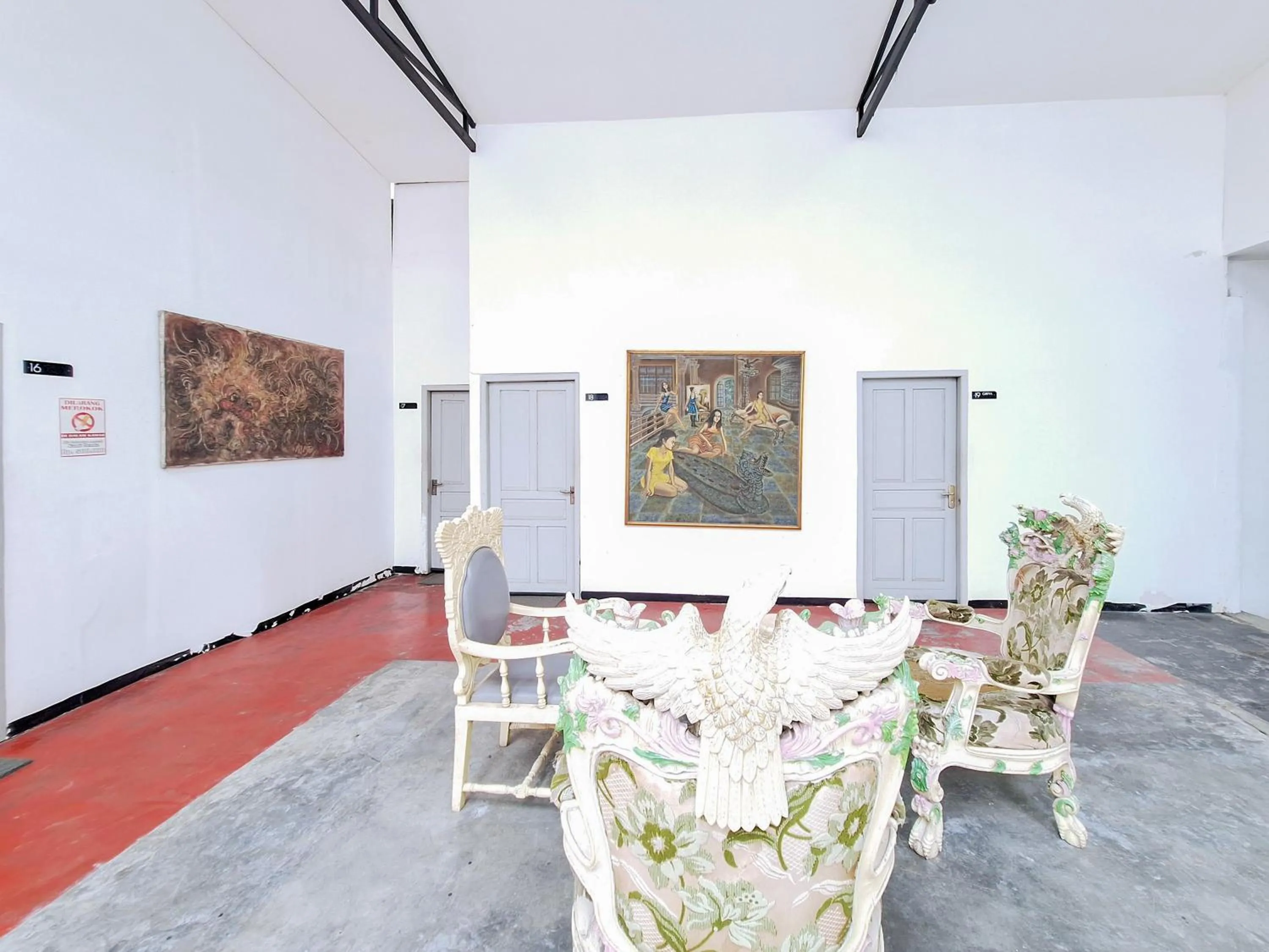 Seating area in OYO 2041 Griya Aneka