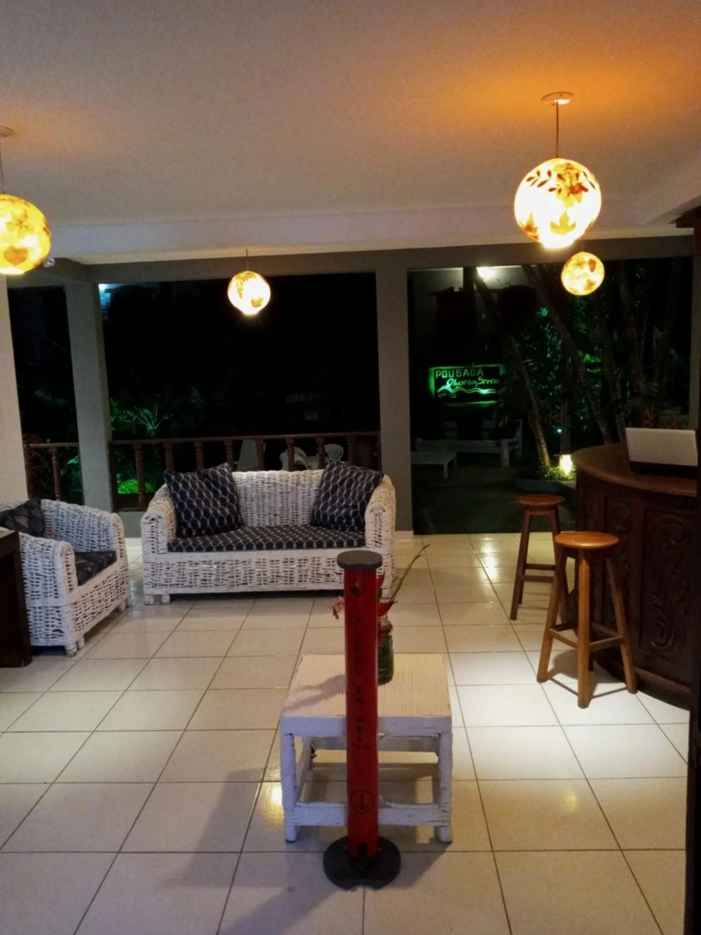 Lobby or reception in DORM Olhar da Sereia
