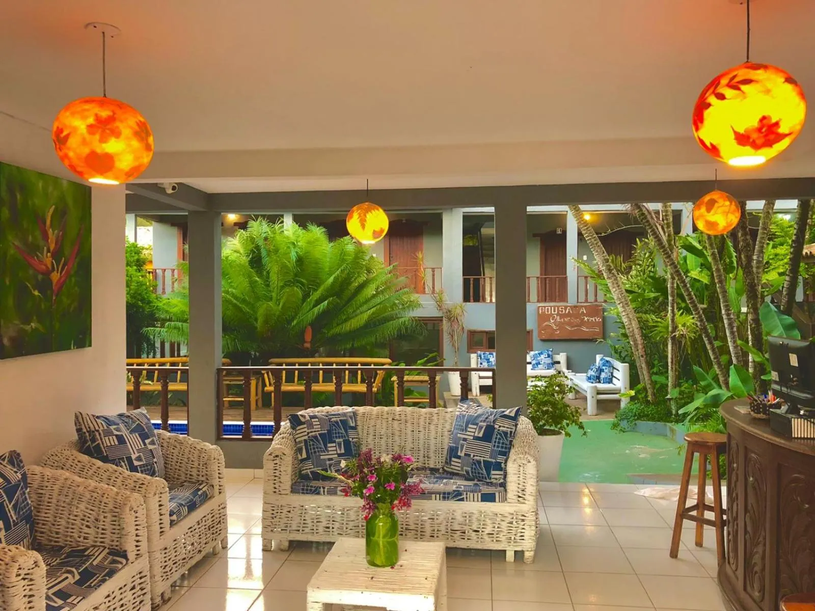 Patio in DORM Olhar da Sereia