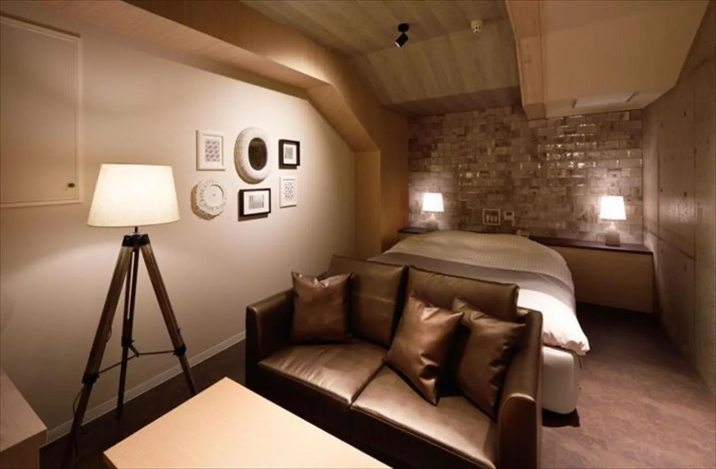 Bed in Hotel LALA - Kitashiga - (Adult Only)