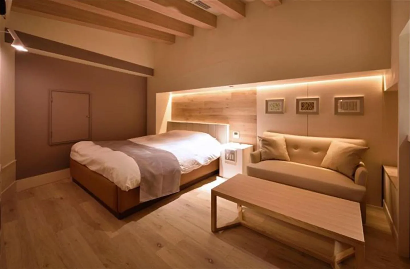 Bed in Hotel LALA - Kitashiga - (Adult Only)