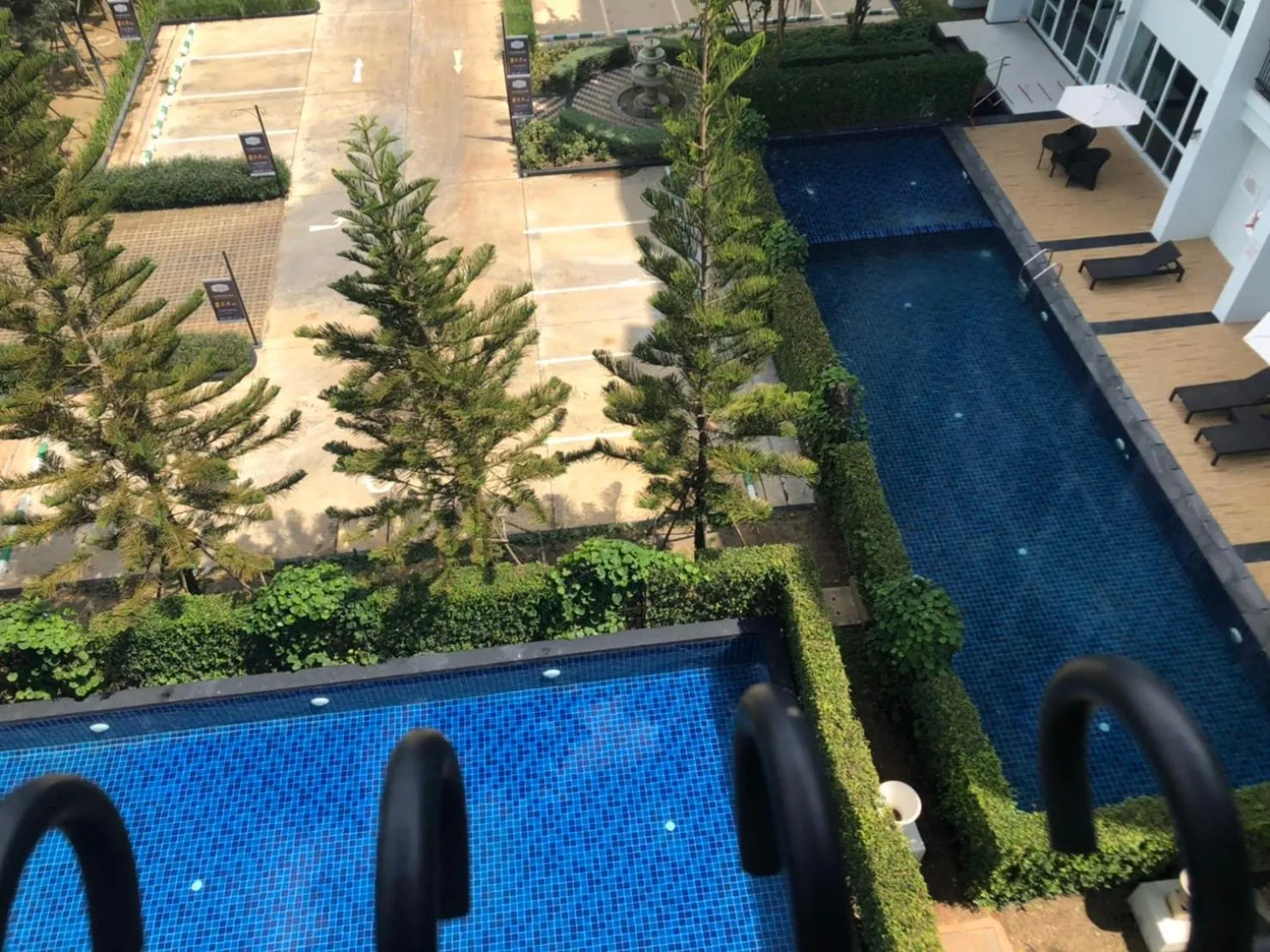 Pool view in Courtyard khaoyai