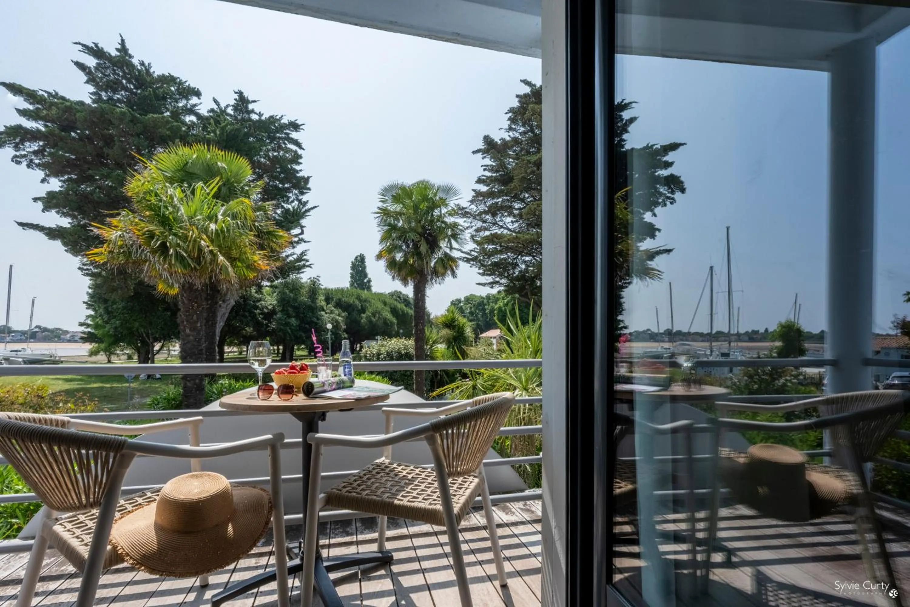 Balcony/Terrace in Hotel La Roseraie