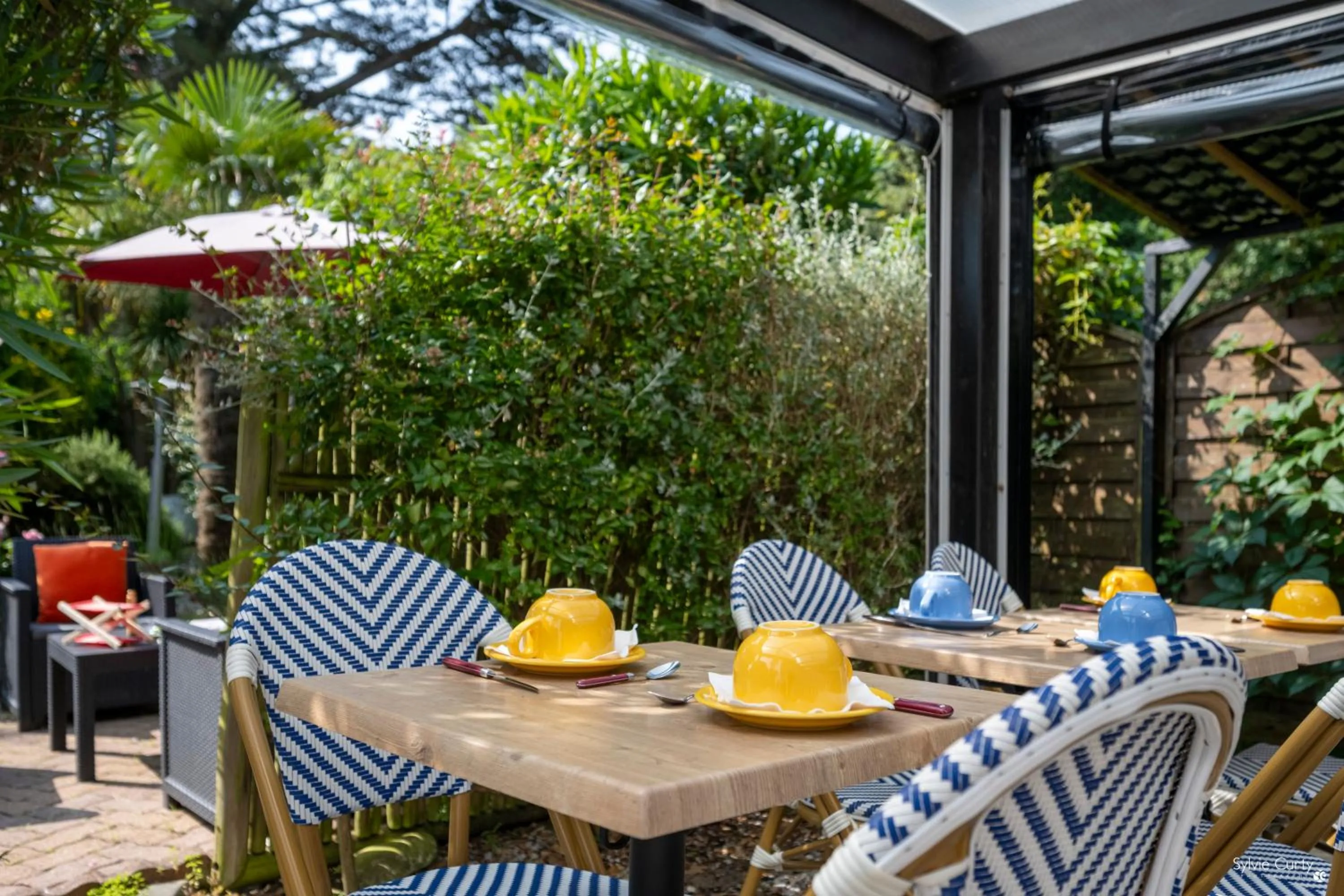 Breakfast in Hotel La Roseraie