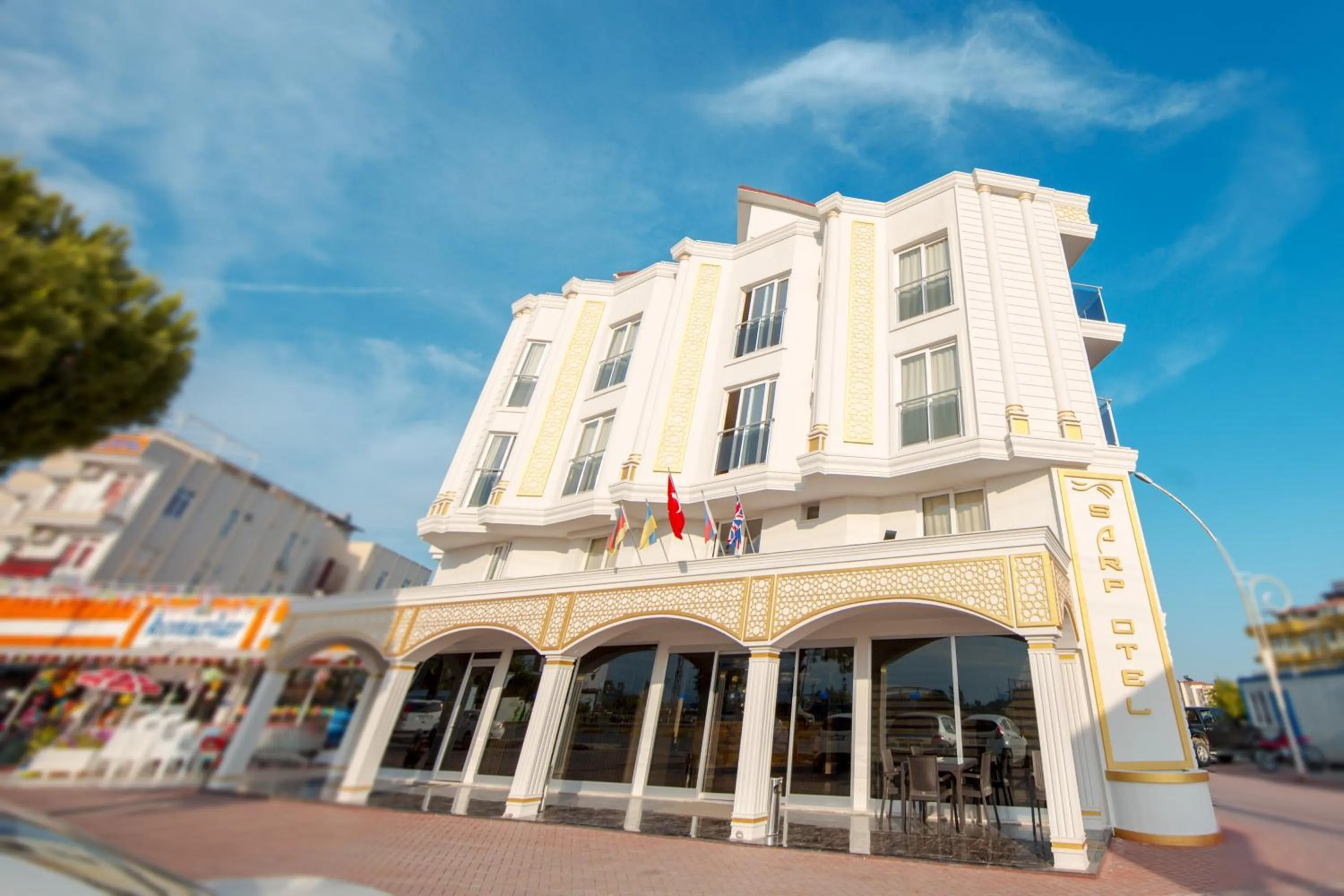 Facade/entrance in Sarp Hotel Kadriye