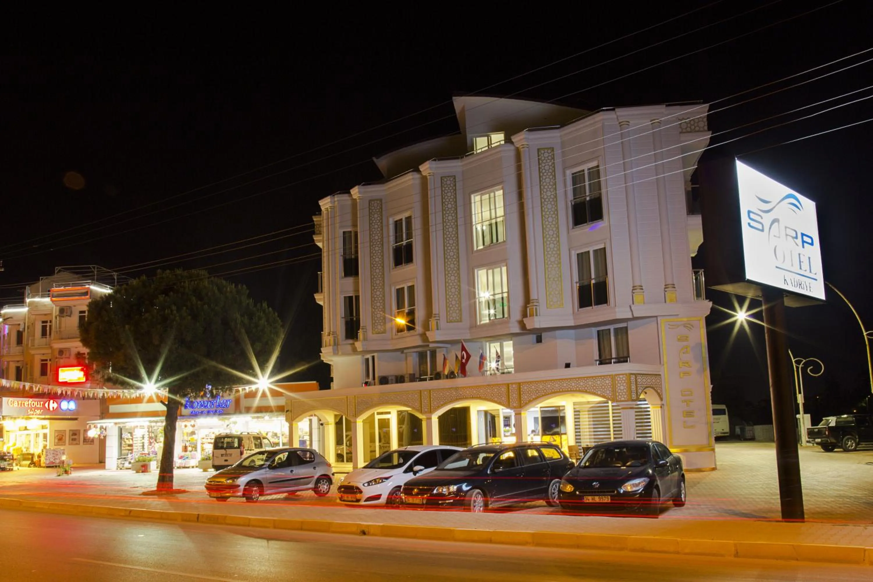 Sunset in Sarp Hotel Kadriye