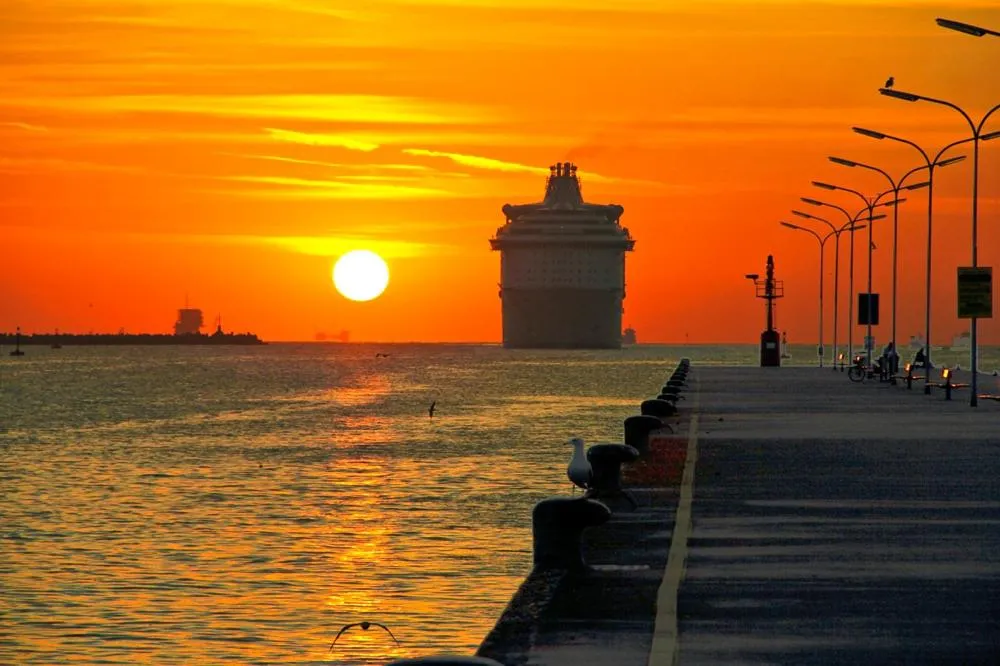 Sea view in Hotel Diga