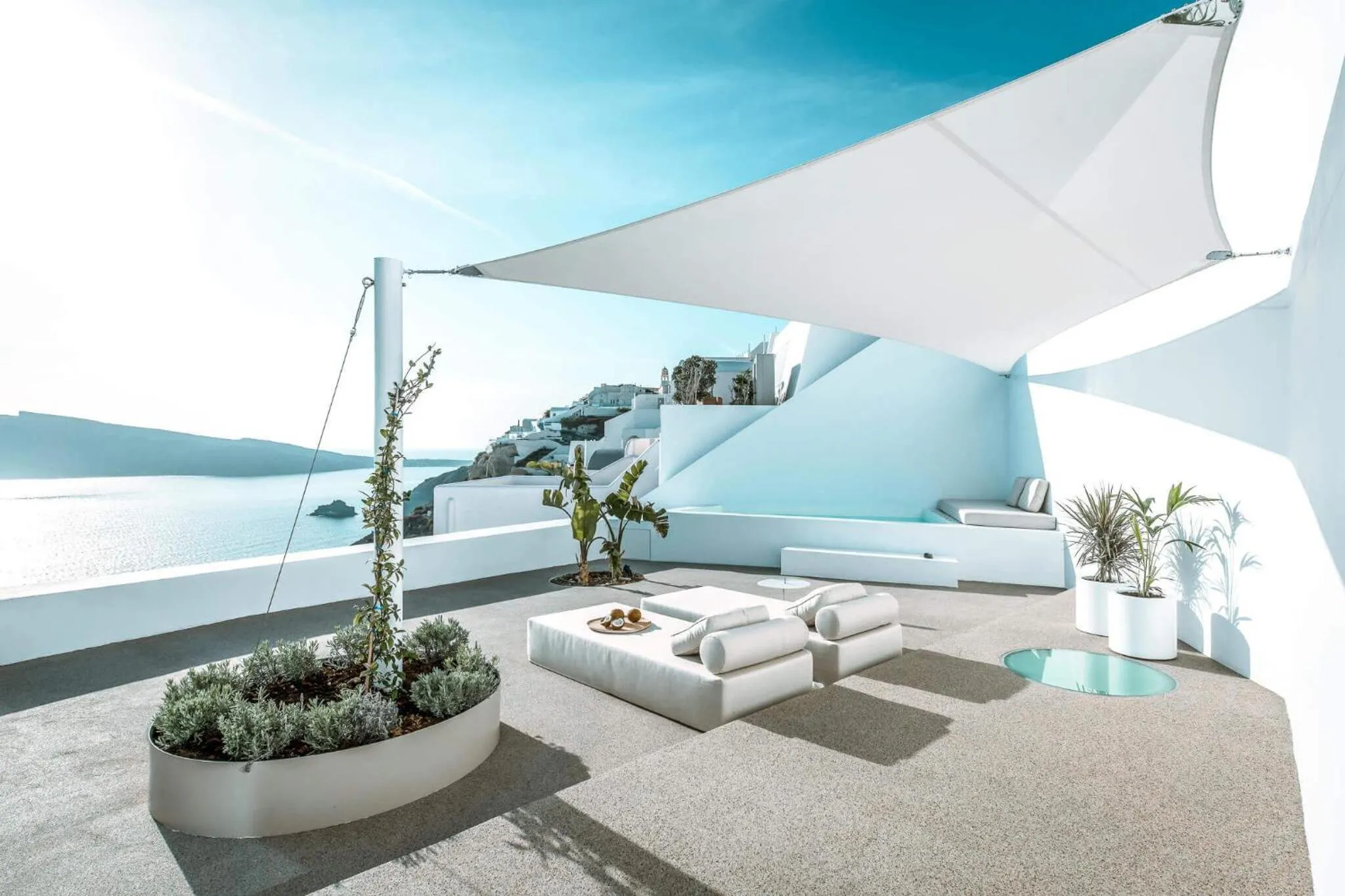 Balcony/Terrace in The Saint Hotel