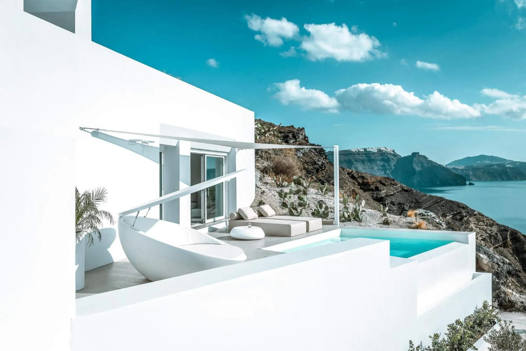 Balcony/Terrace in The Saint Hotel