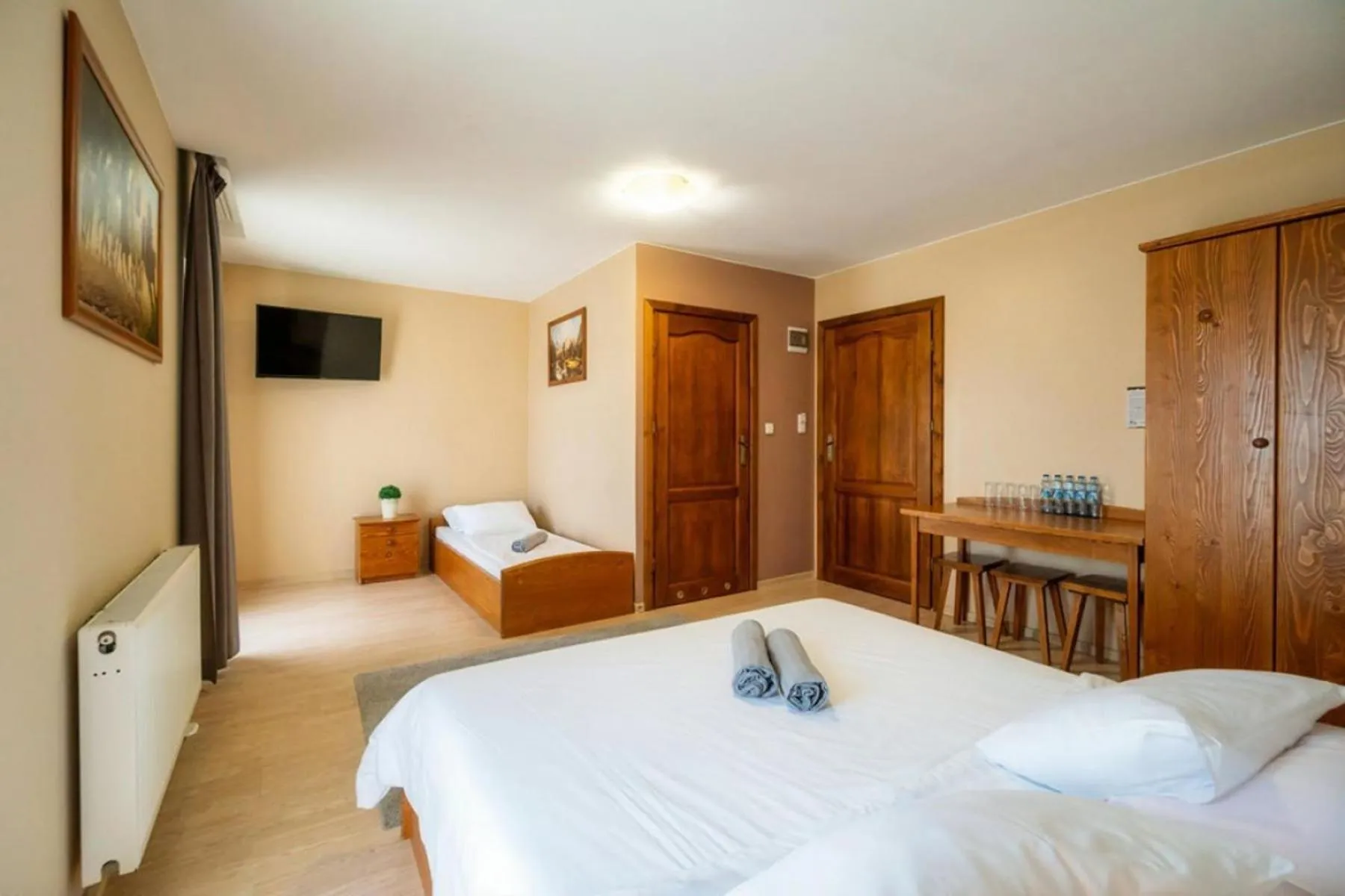 Bed in Pokoje gościnne Szy & Mon