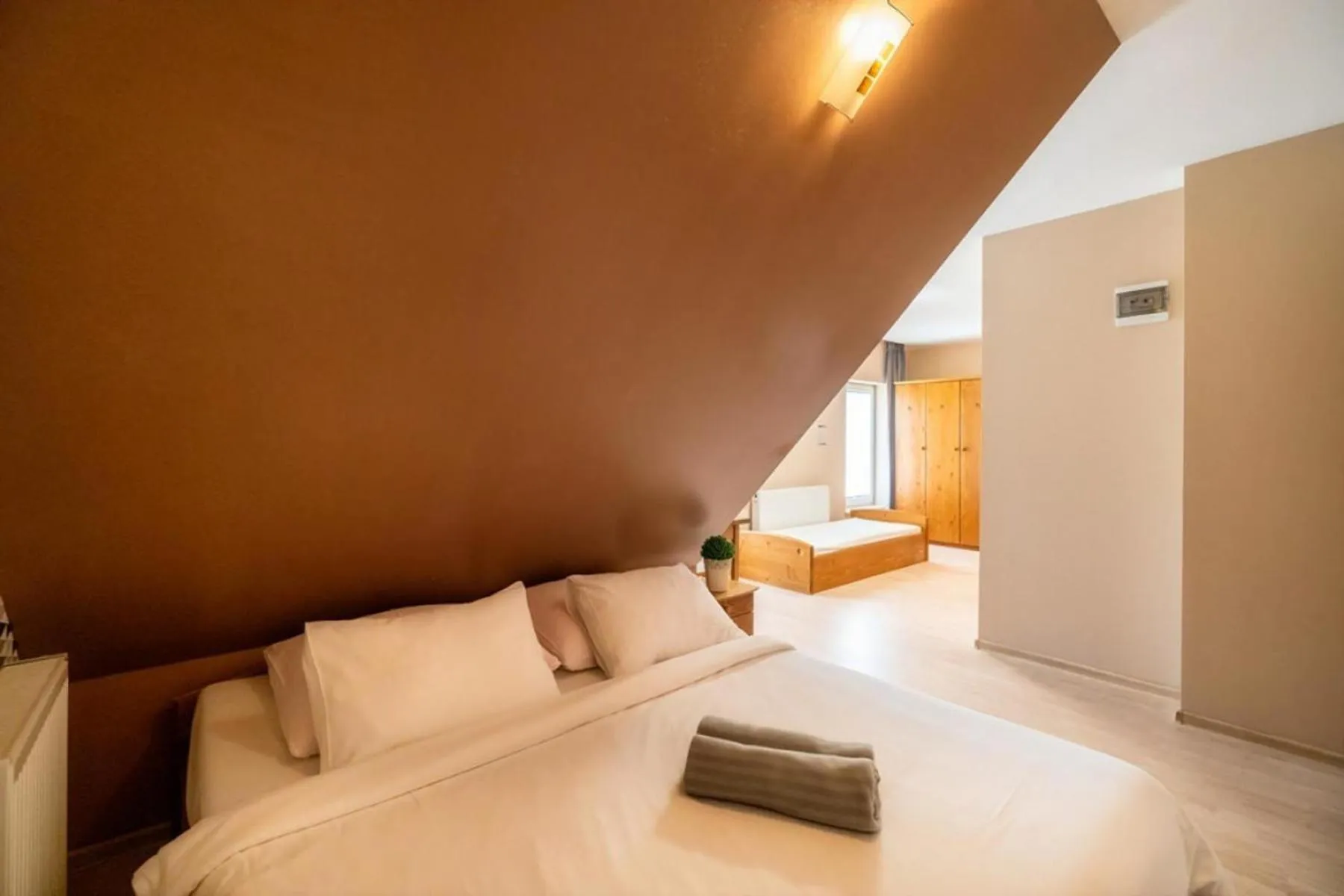 Bed in Pokoje gościnne Szy & Mon