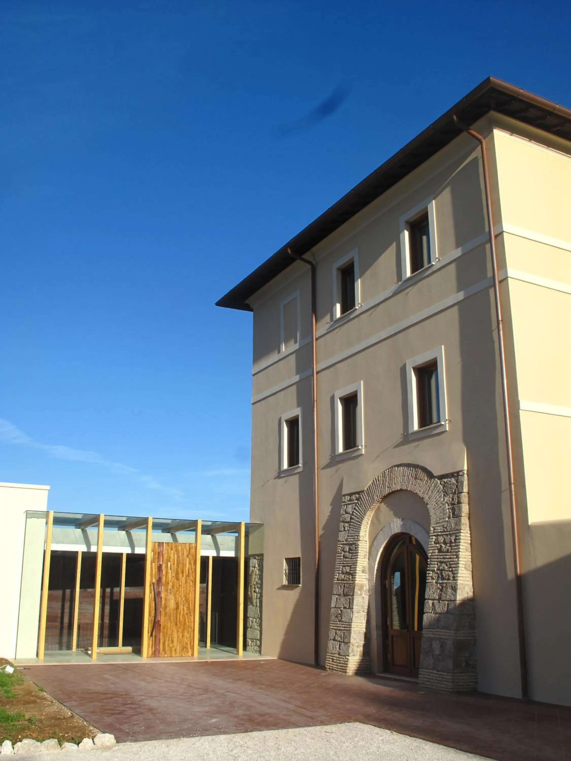 Facade/entrance in Cincinnato Wine Resort