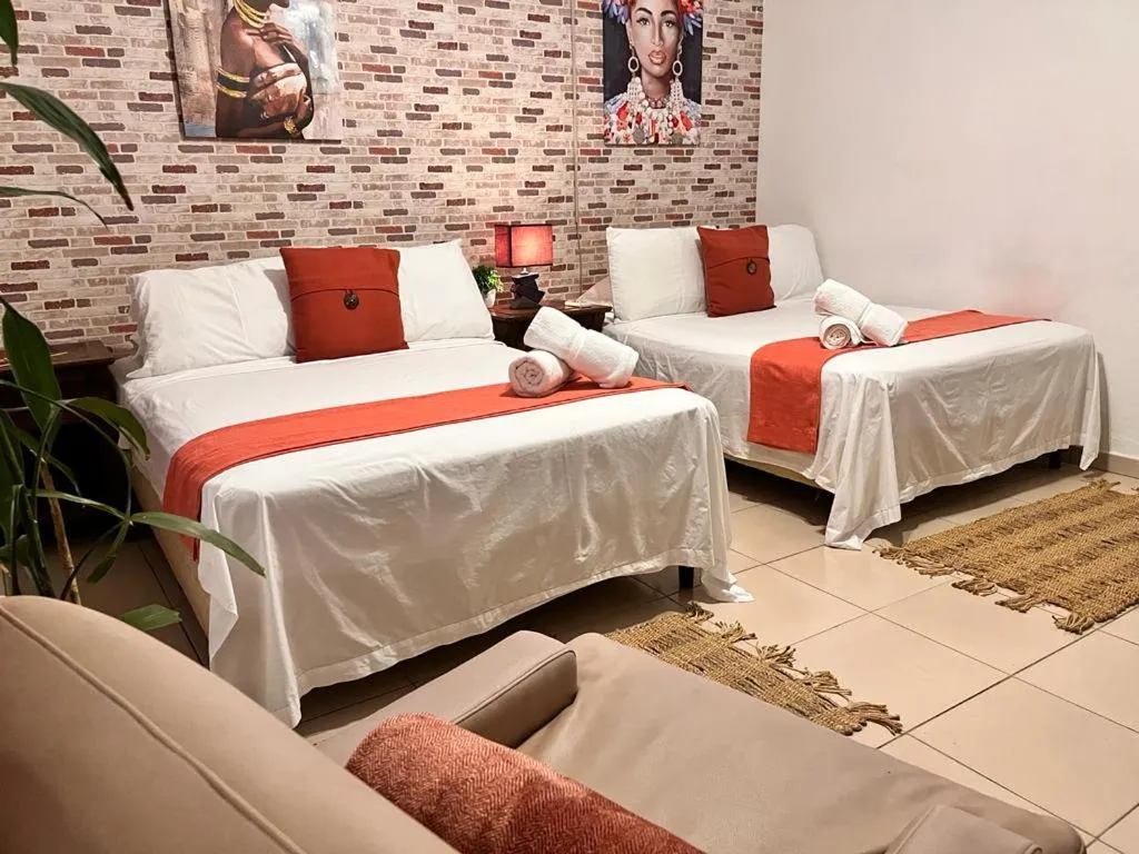 Bed in Panama House Bed & Breakfast