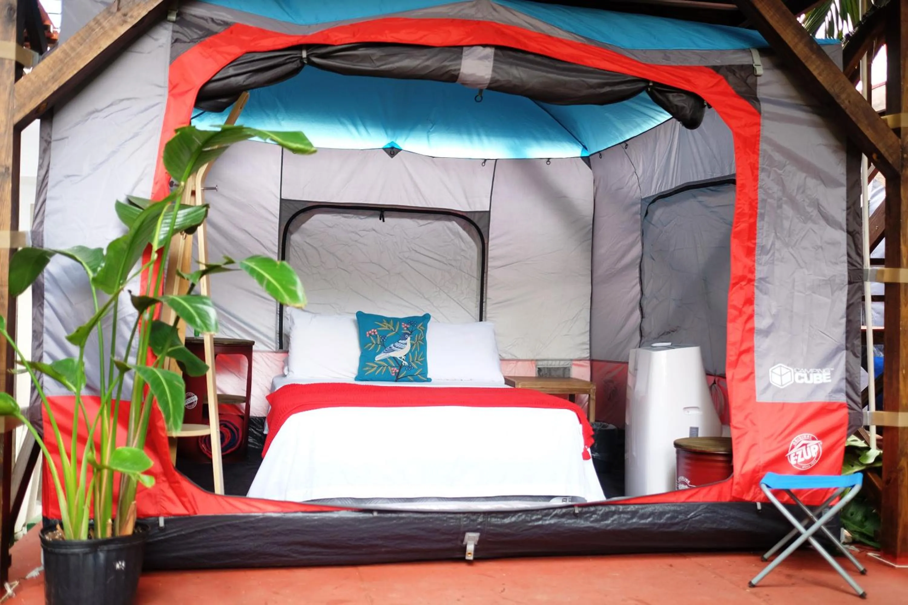 Bed in Panama House Bed & Breakfast