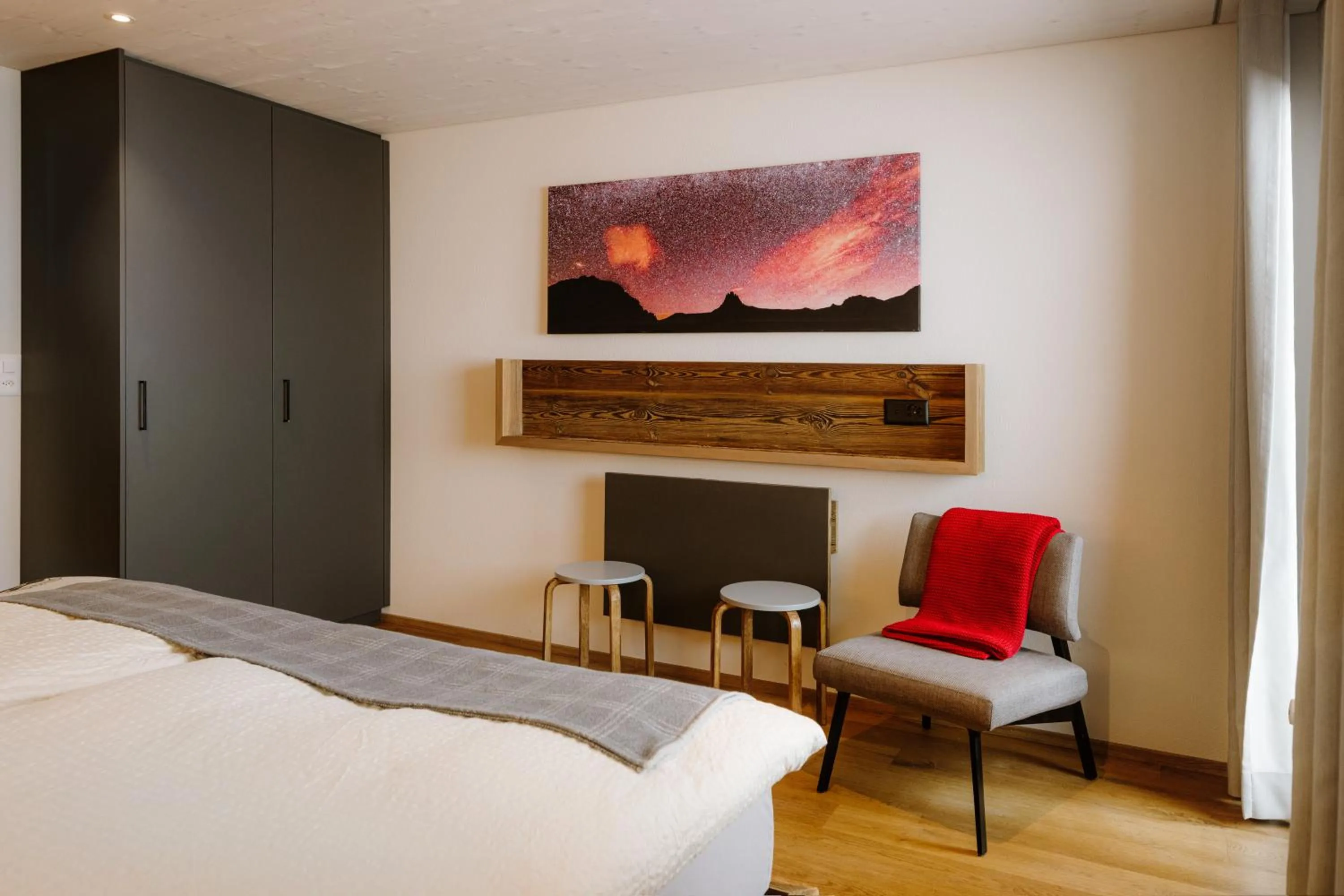 Bed in Berghotel Engstligenalp Adelboden