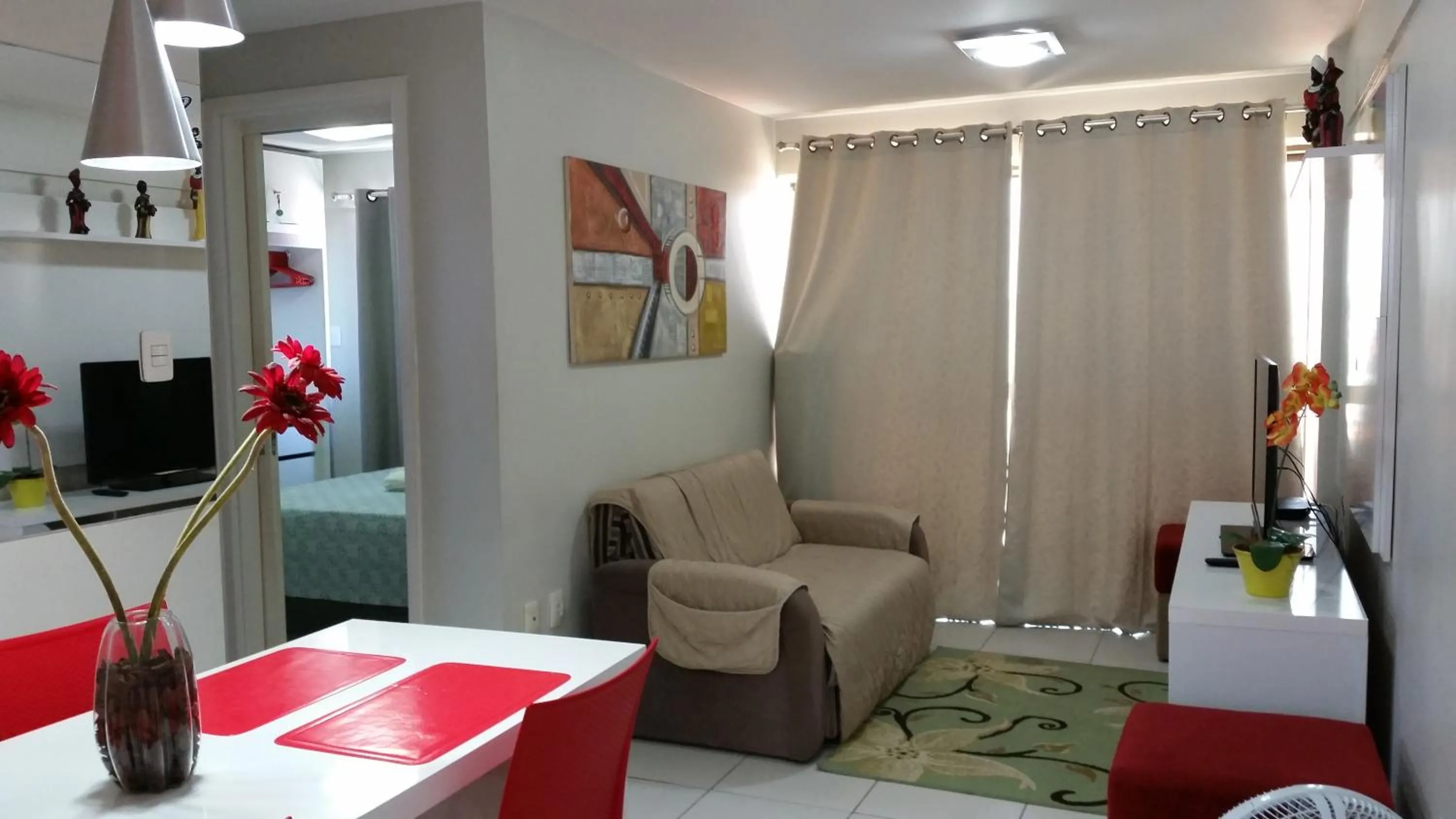 Living room in Edifício Galés da Pajuçara